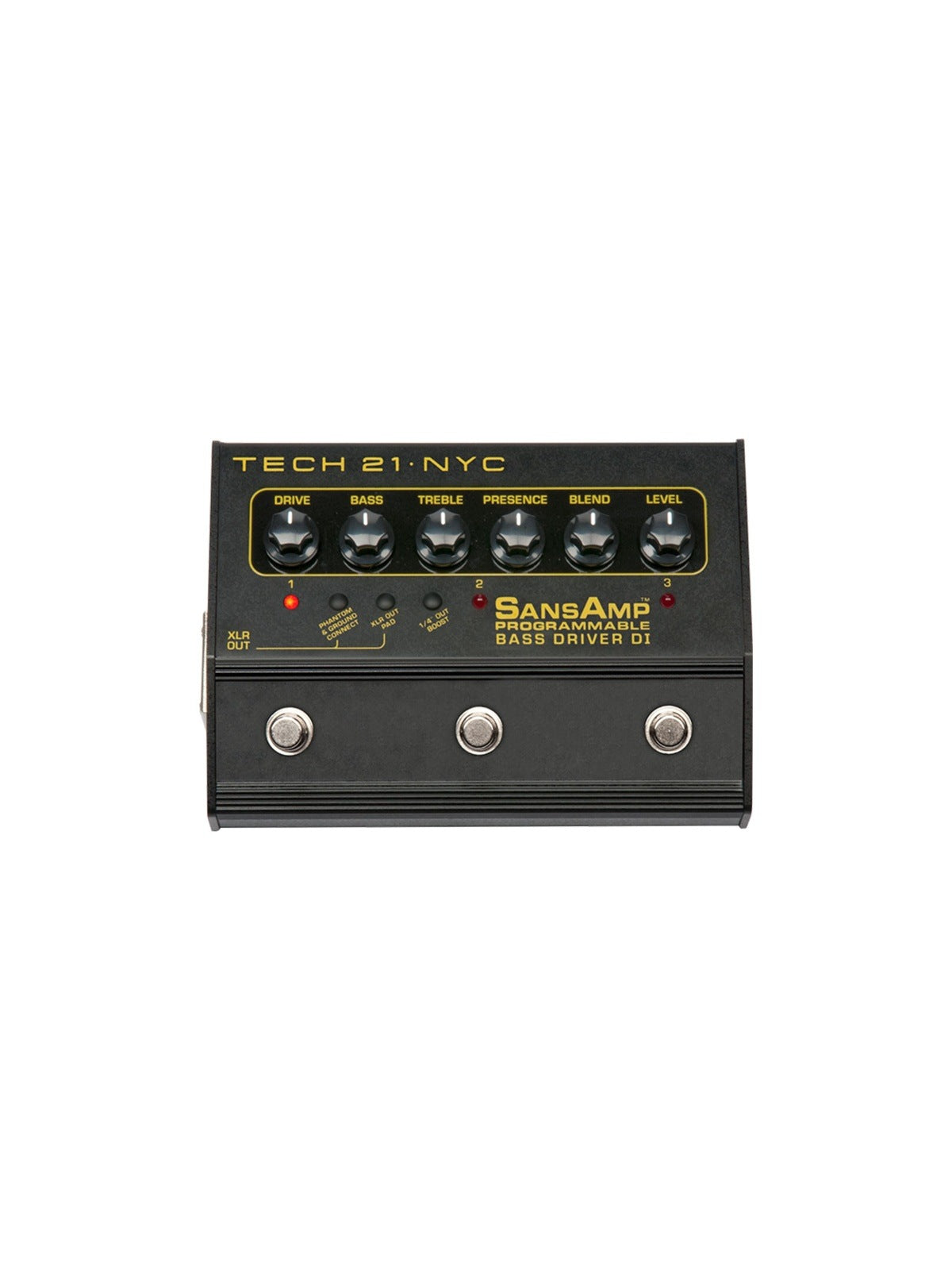 Tech 21 SansAmp Programmable Bass Driver DI Pedal