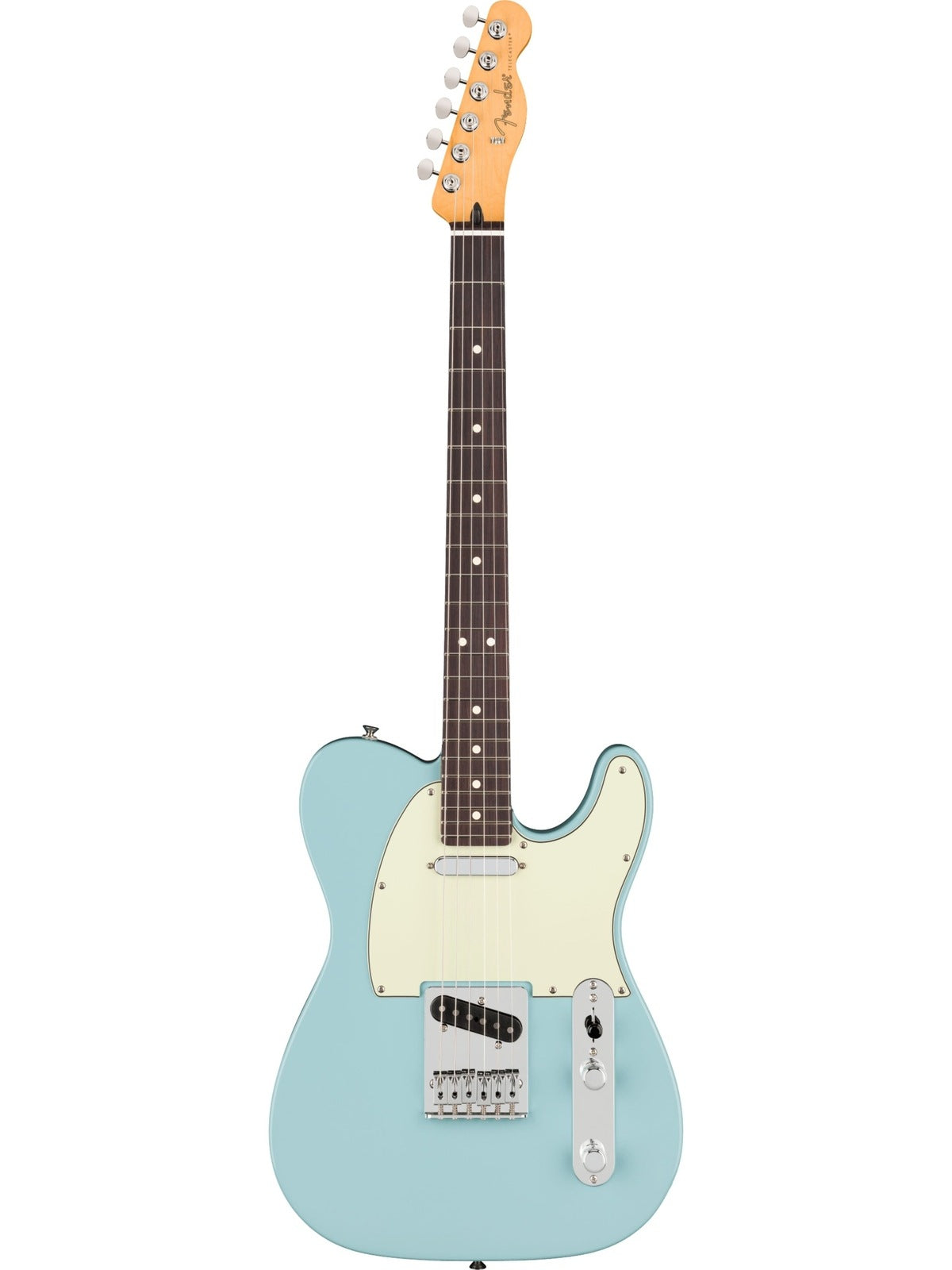 Fender 75th Anniversary Player II Telecaster Rosewood Fretboard, Daphne Blue