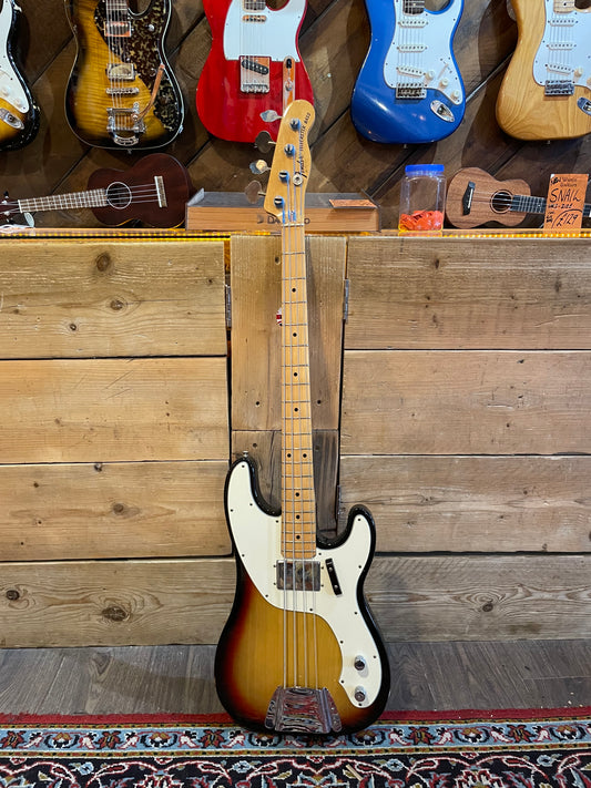 1976 Fender Telecaster Bass, Three Tone Sunburst
