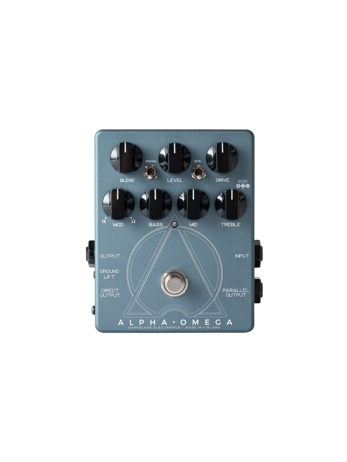 Darkglass Electronics Alpha Omega Solid Series Dual Distortion Bass Pedal