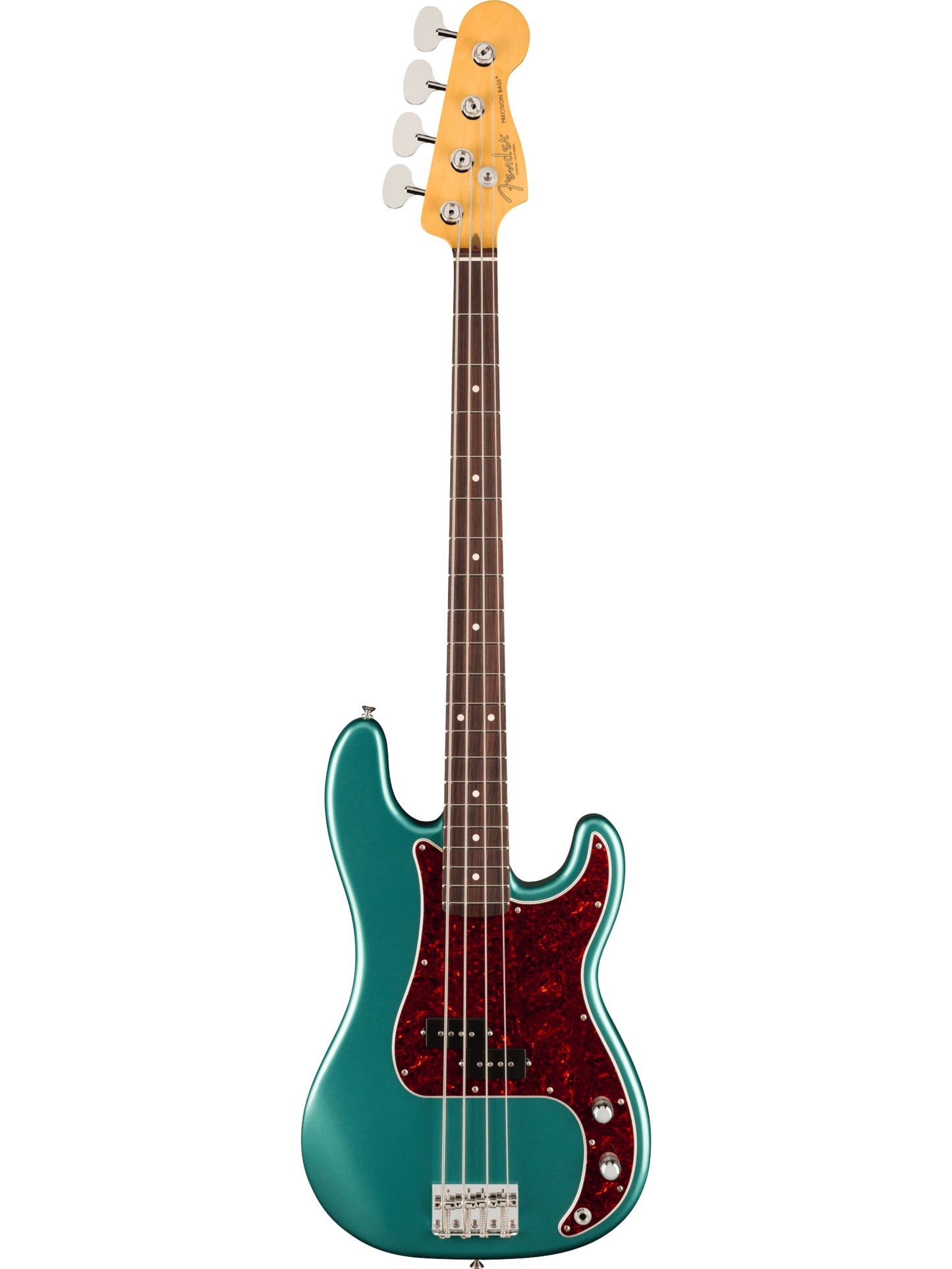 Fender American Professional Classic Precision Bass Rosewood Fretboard, Faded Sherwood Green Metallic