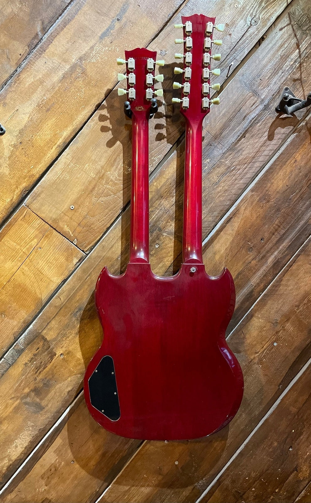 S/H 1986 Gibson 'Custom Shop Edition' EDS-1275 Twin Neck, Heritage Cherry