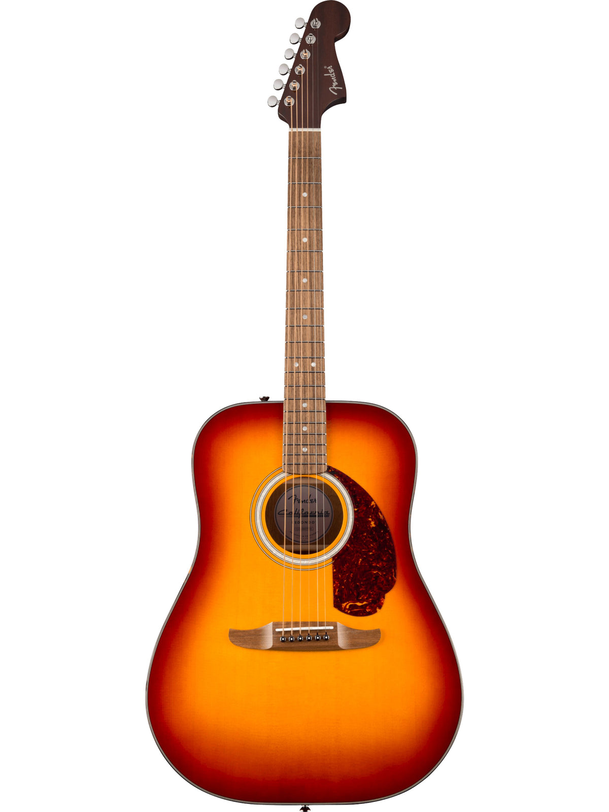 Fender California Deluxe Redondo Dreadnought Acoustic Guitar, Sienna Sunburst