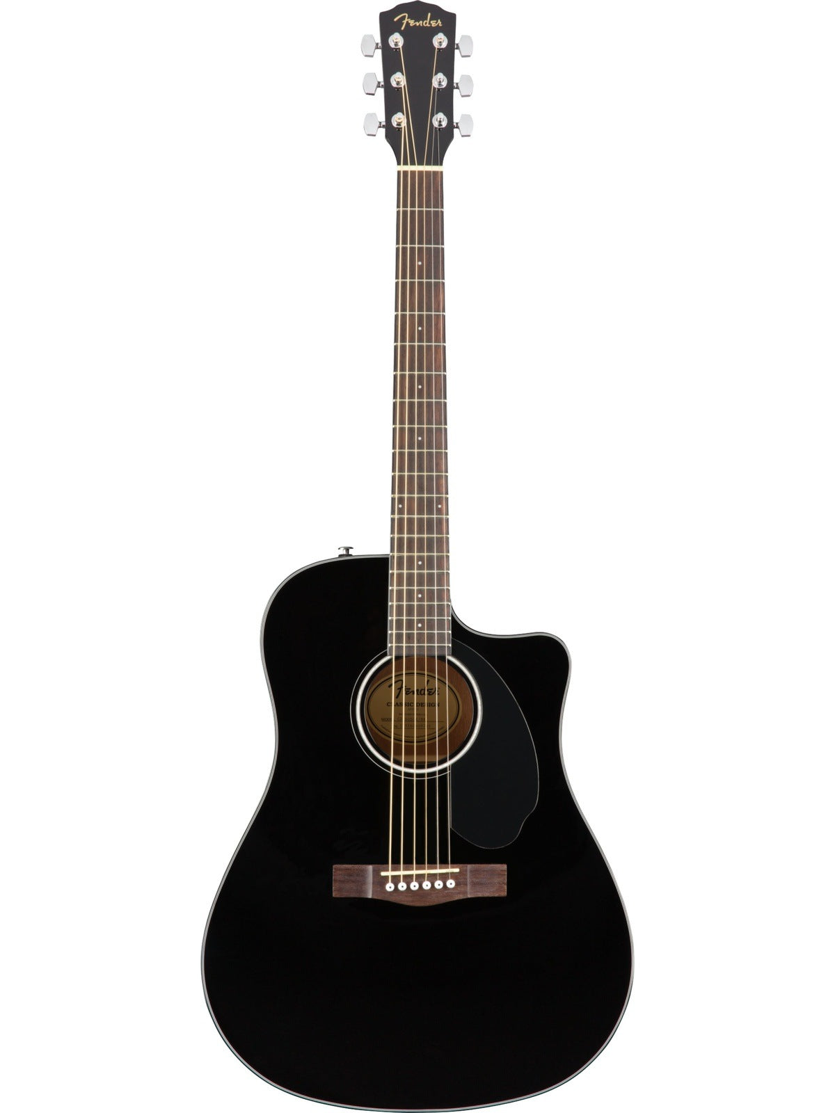 Fender CD-60SCE Dreadnought, Black