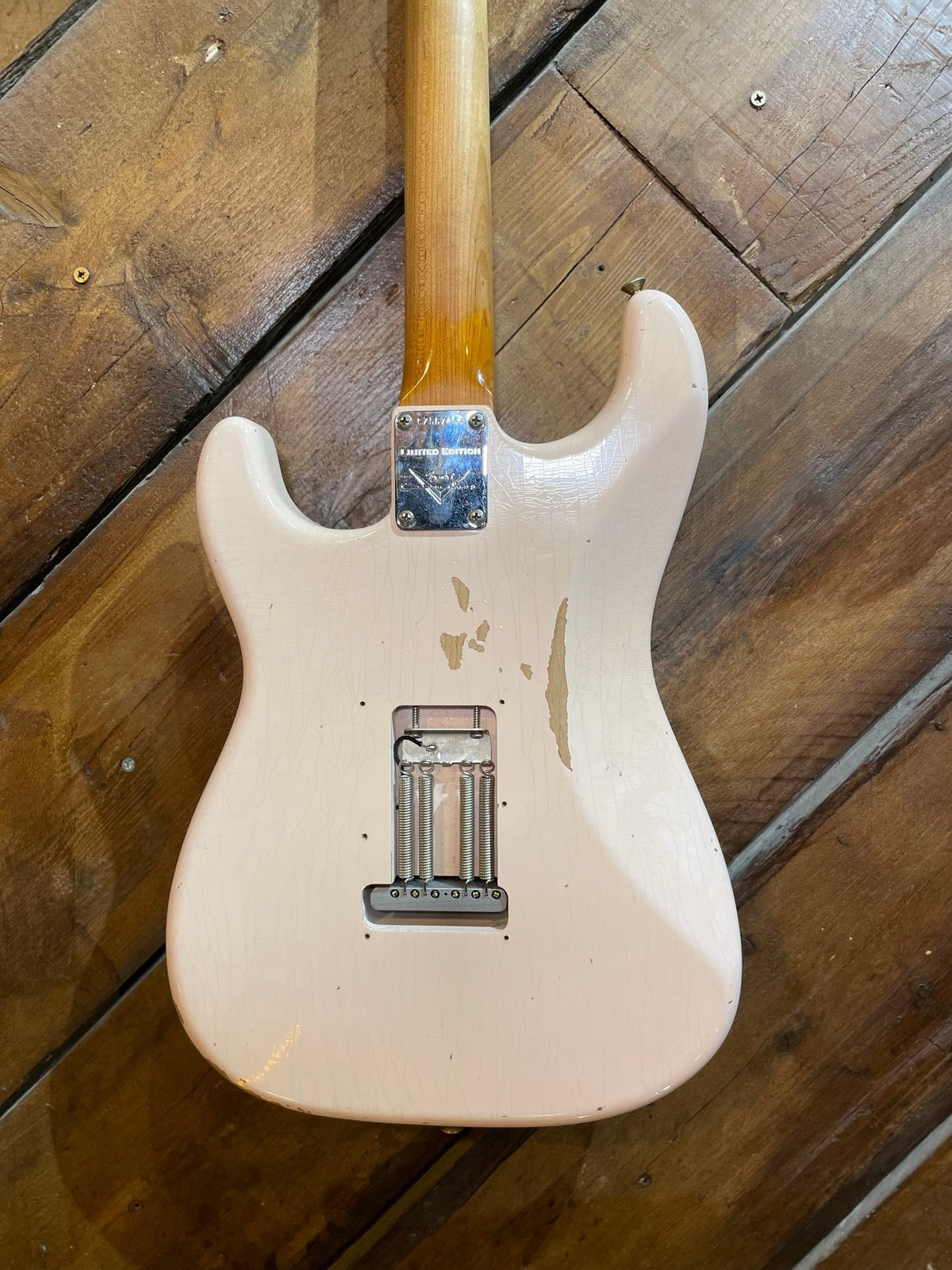 2023 Fender Custom Shop '63 Stratocaster, Heavy Relic Shell Pink