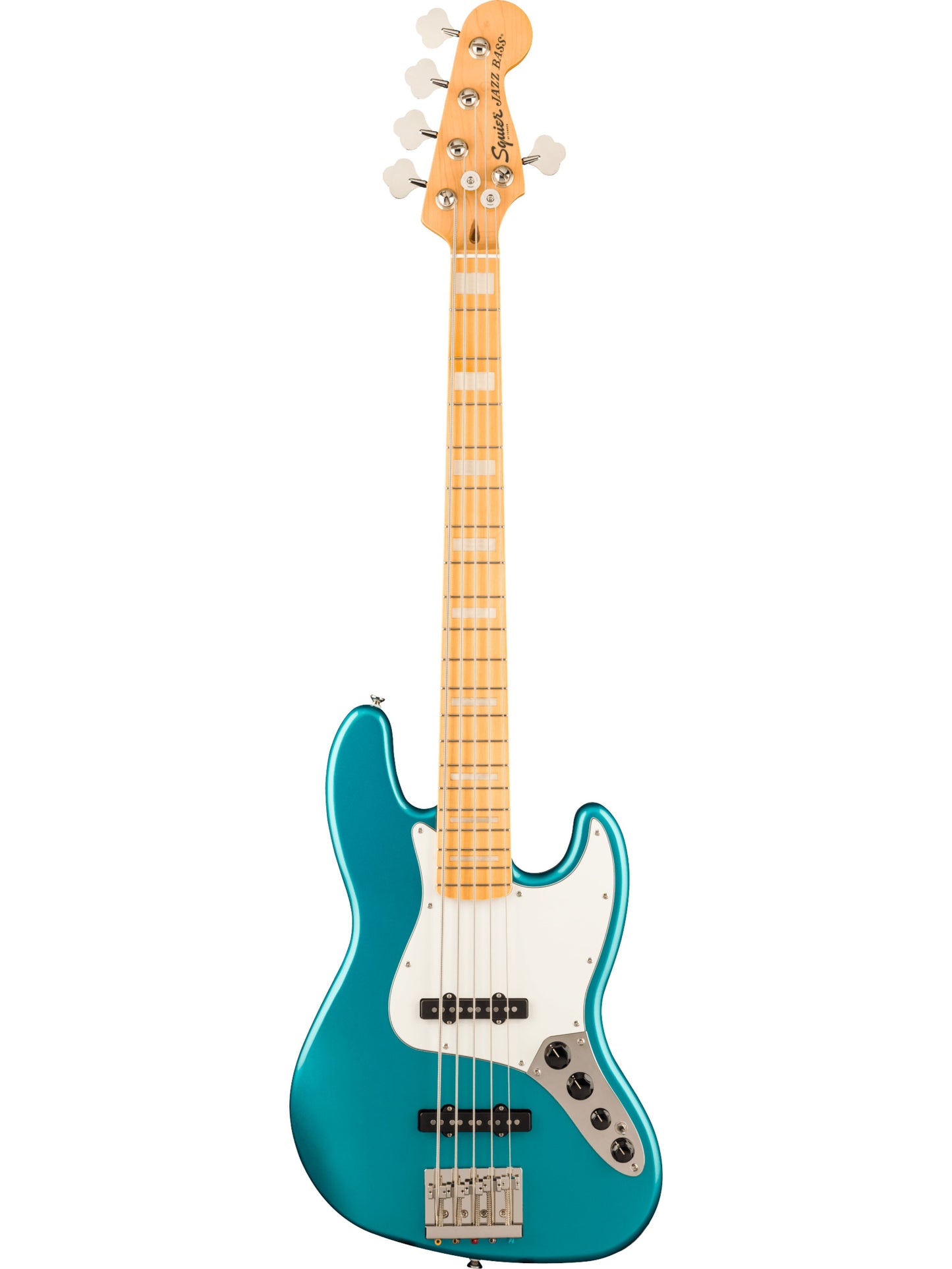 Squier Classic Vibe 70s Active Jazz Bass V, Ocean Turquoise