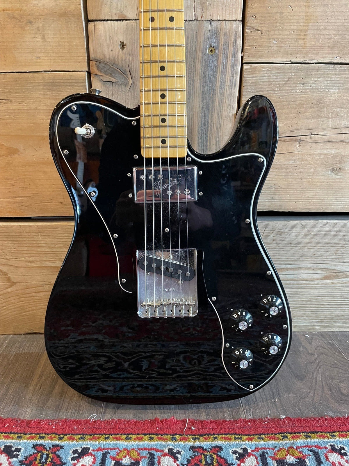 2022 Fender American Vintage II '77 Telecaster Custom, Black