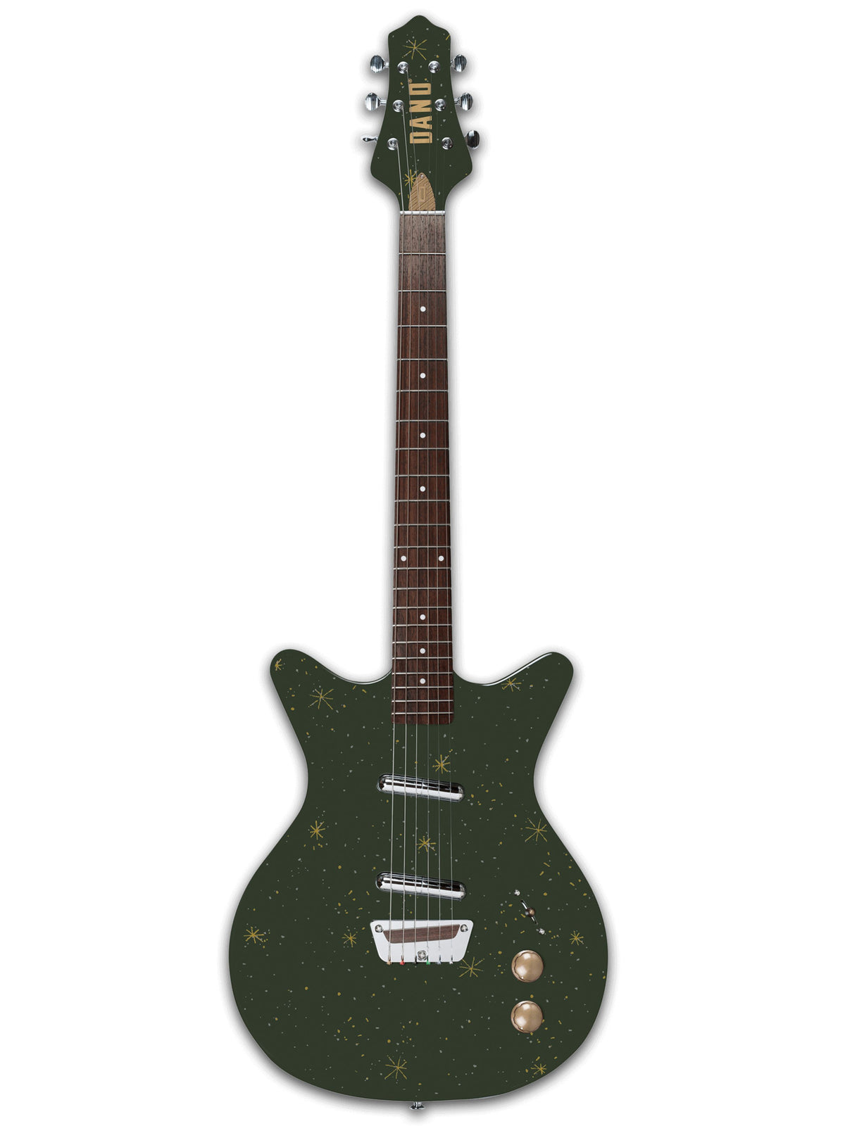 Danelectro Dan O Golden 1950s Electric Guitar, Green