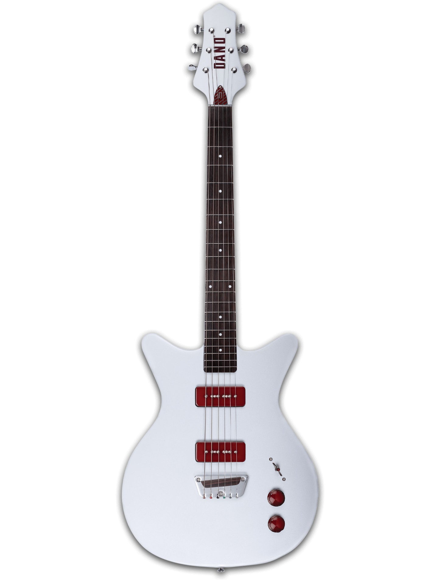Danelectro Dan O Mano Electric Guitar, Silver