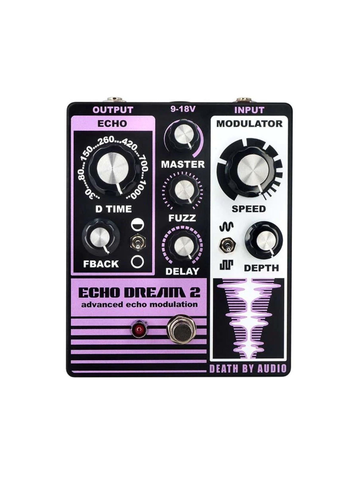 Death by Audio ECHO DREAM 2 Delay Pedal