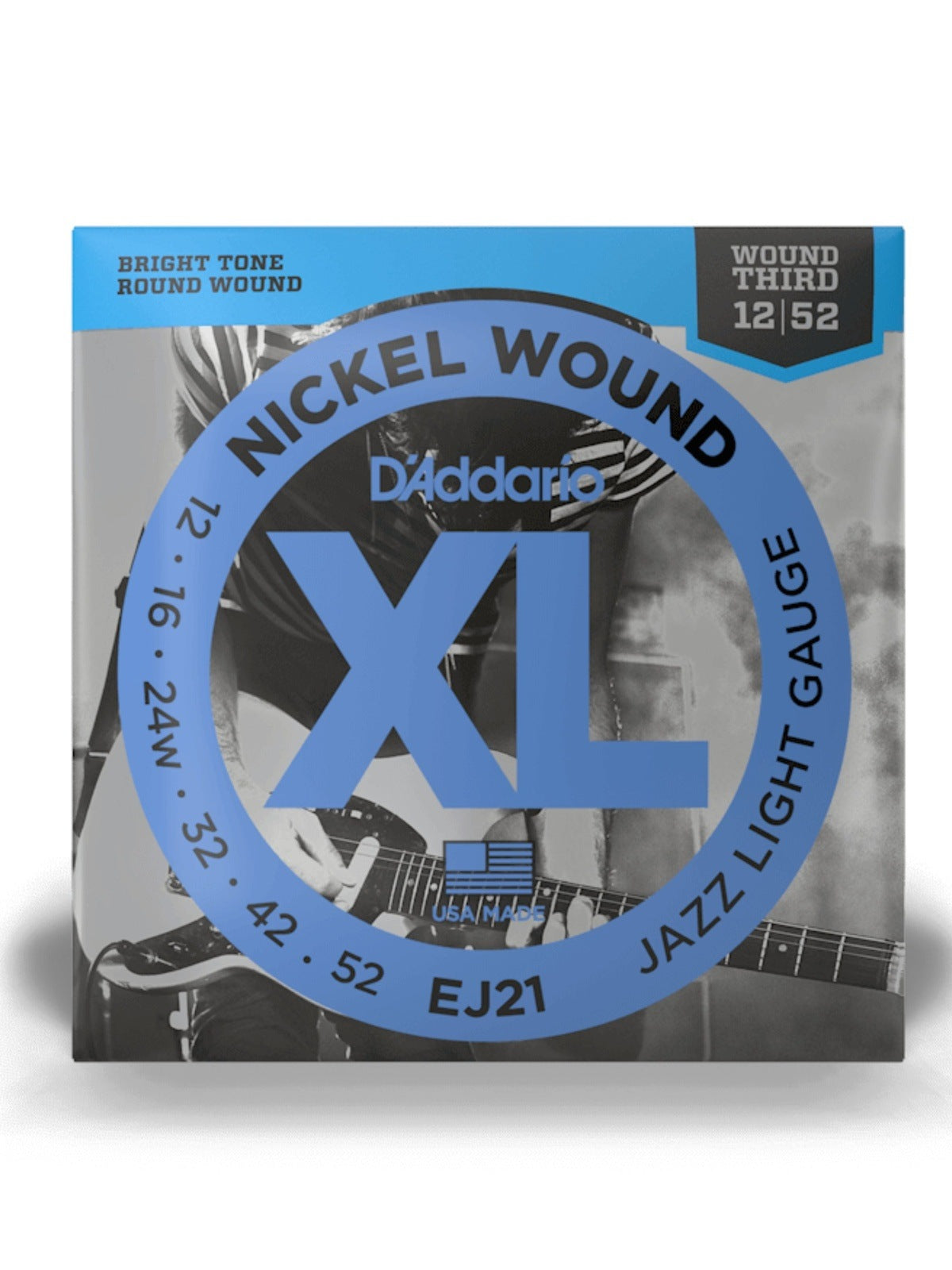 D'Addario XL Nickelwood Round Wound Electric Guitar Strings