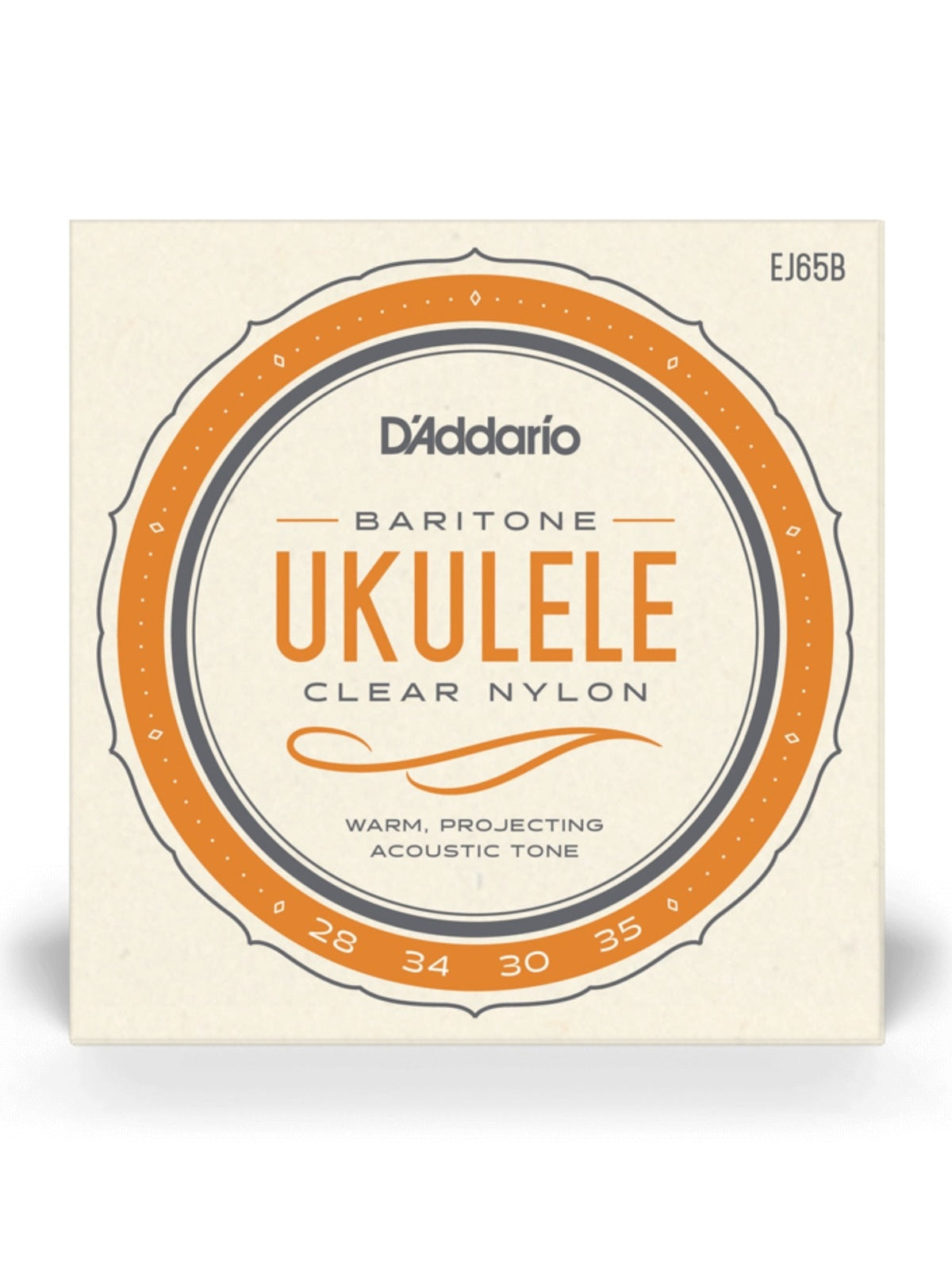 D'Addario Pro-Arté Baritone Ukulele Clear Nylon Strings