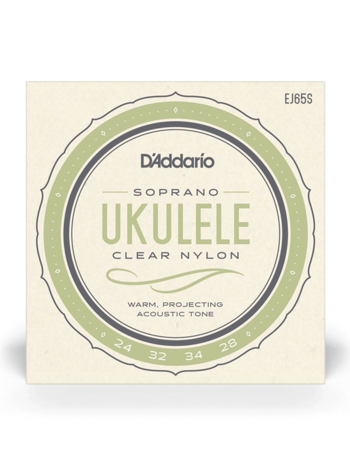 D'Addario Pro-Arté Soprano Ukulele Clear Nylon Strings