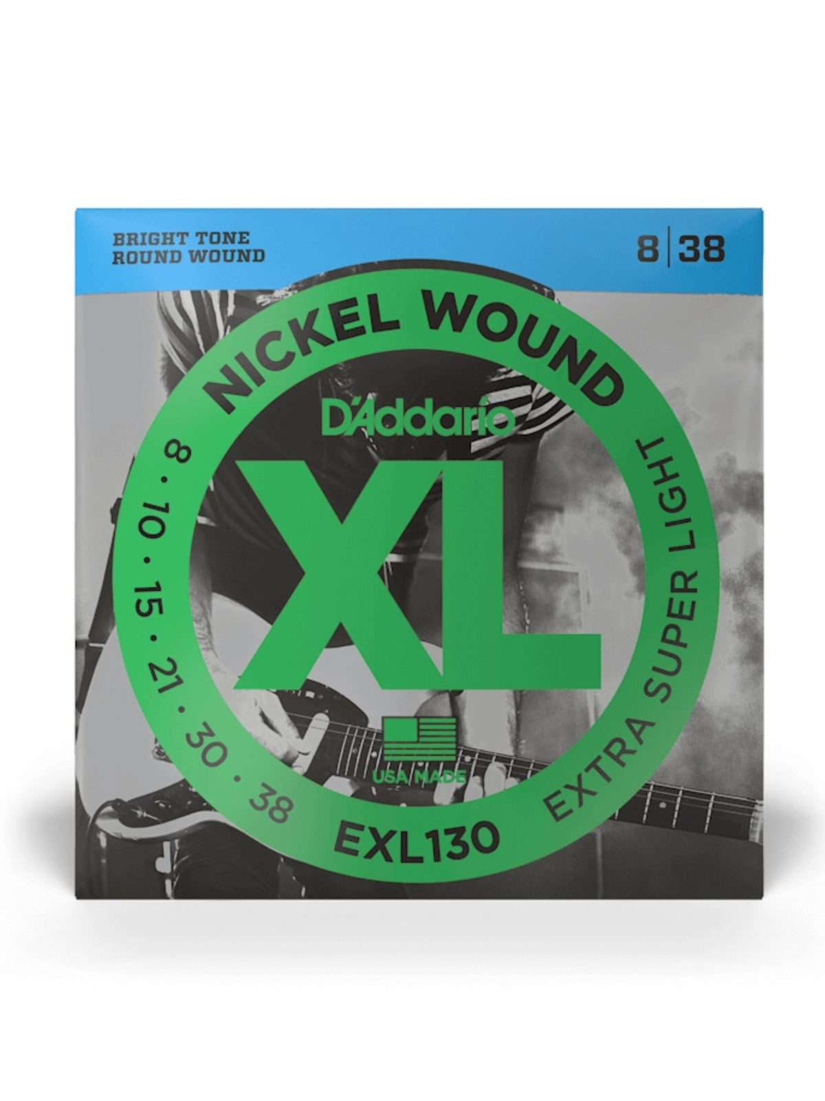 D'Addario XL Nickelwood Round Wound Electric Guitar Strings