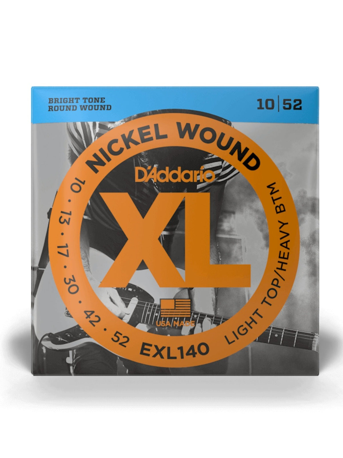 D'Addario XL Nickelwood Round Wound Electric Guitar Strings