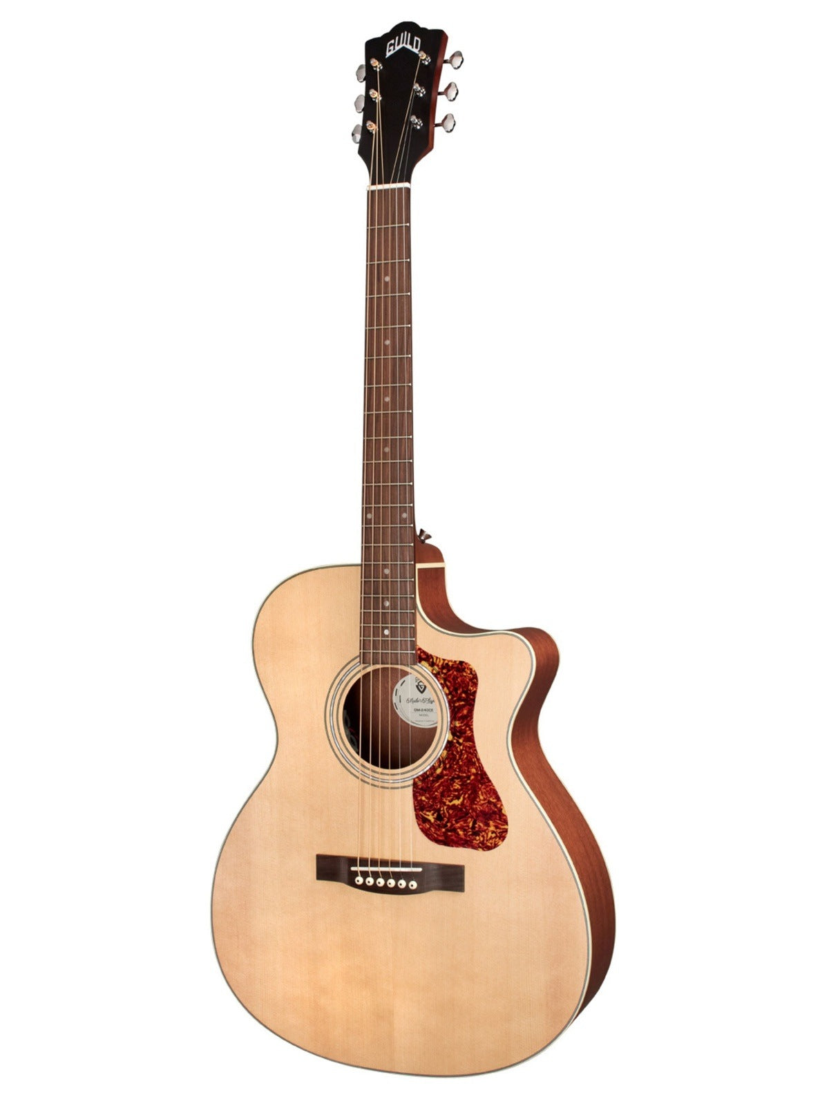 Guild OM-240CE Natural Electro-Acoustic Guitar