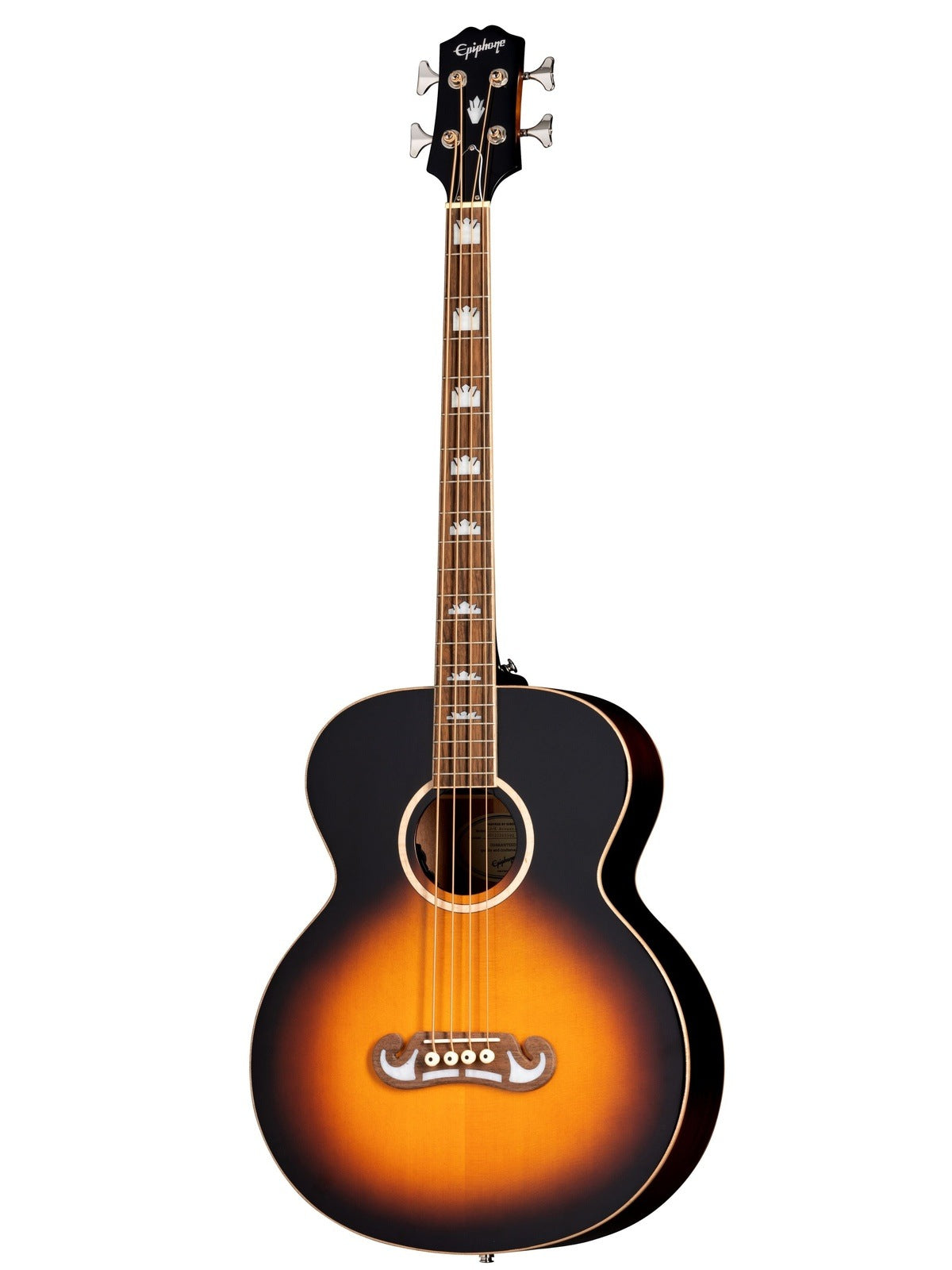 Epiphone El Capitan J-200 Studio Bass Fishman Sonitone , Aged Vintage Sunburst