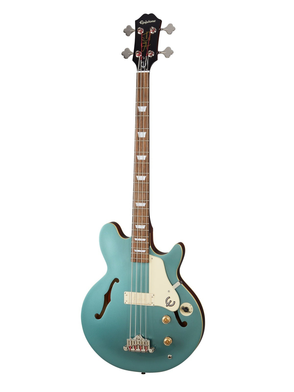 Epiphone Jack Casady Bass, Faded Pelham Blue