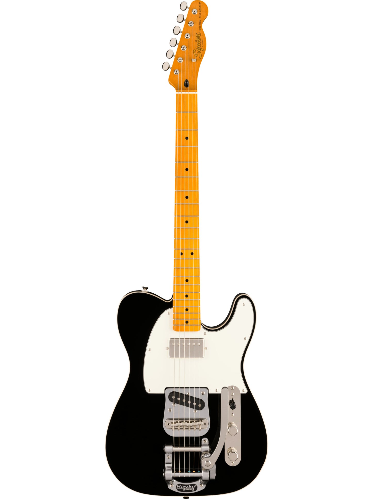 Squier Limited Edition Classic Vibe Custom Telecaster SH with Bigsby, Black
