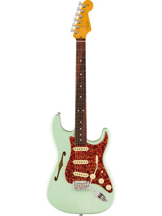 Fender American Professional II Limited Edition Stratocaster Thinline, Surf Green