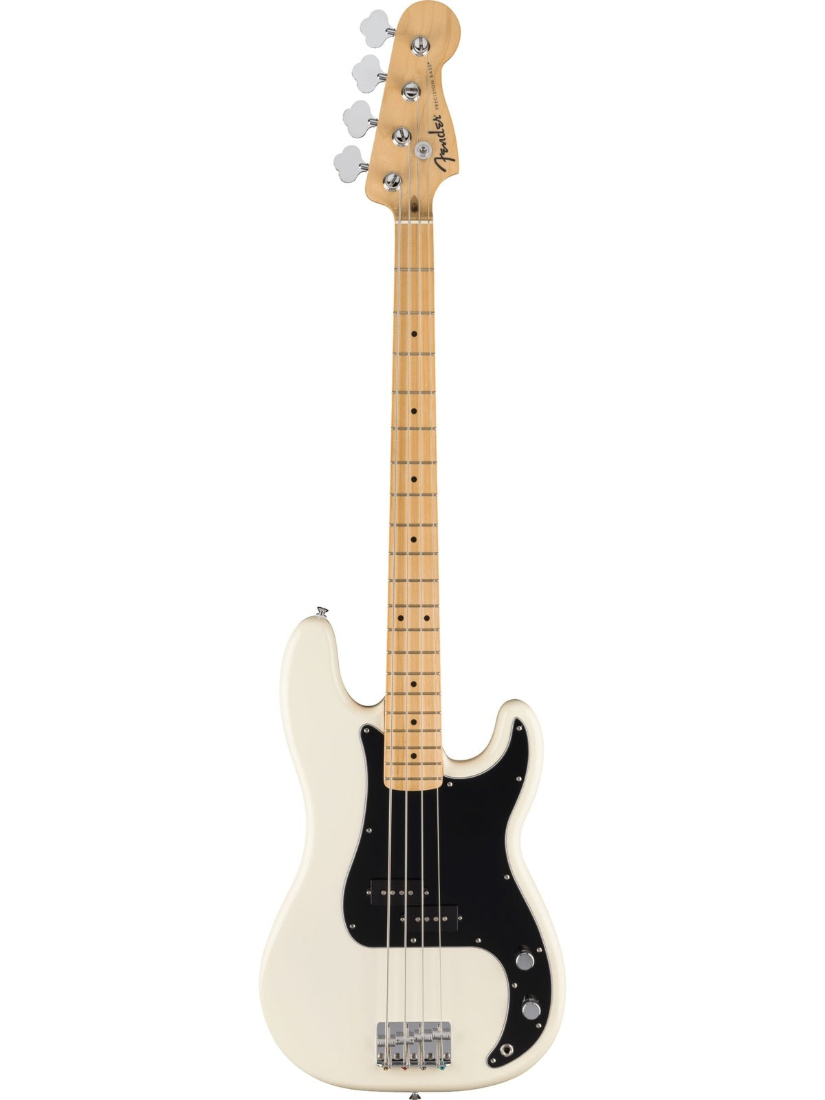 Fendere Standard Precision Bass Maple Neck, Olympic White