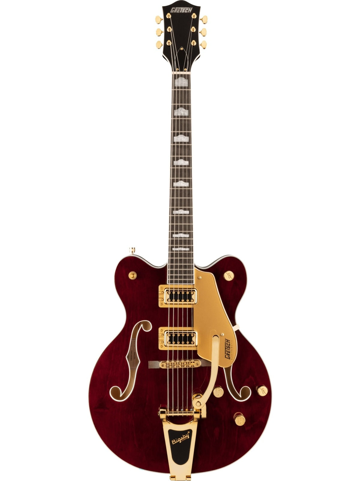 Gretsch G5422TG Electromatic Classic Hollow Body Double-Cut with Bigsby and Gold Hardware, Walnut Stain