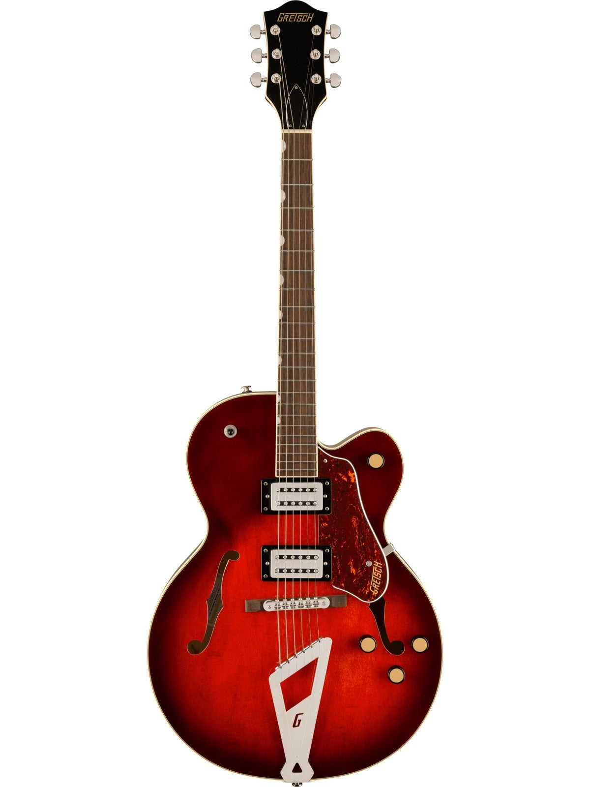 Gretsch G2420 Streamliner Hollow Body with Chromatic II Tailpiece, Claret Burst