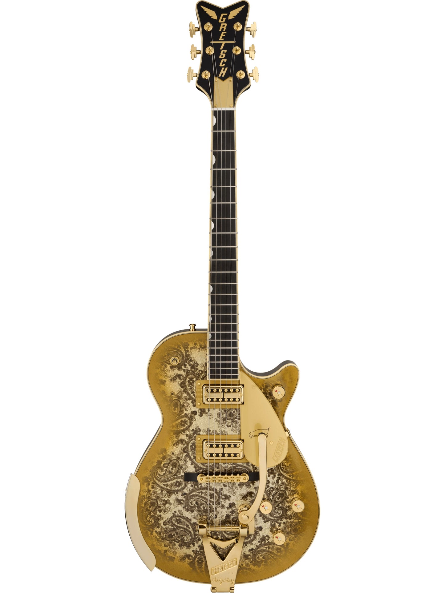 Gretsch G6134TG Limited Edition Paisley Penguin, Gold Paisley 1/60!