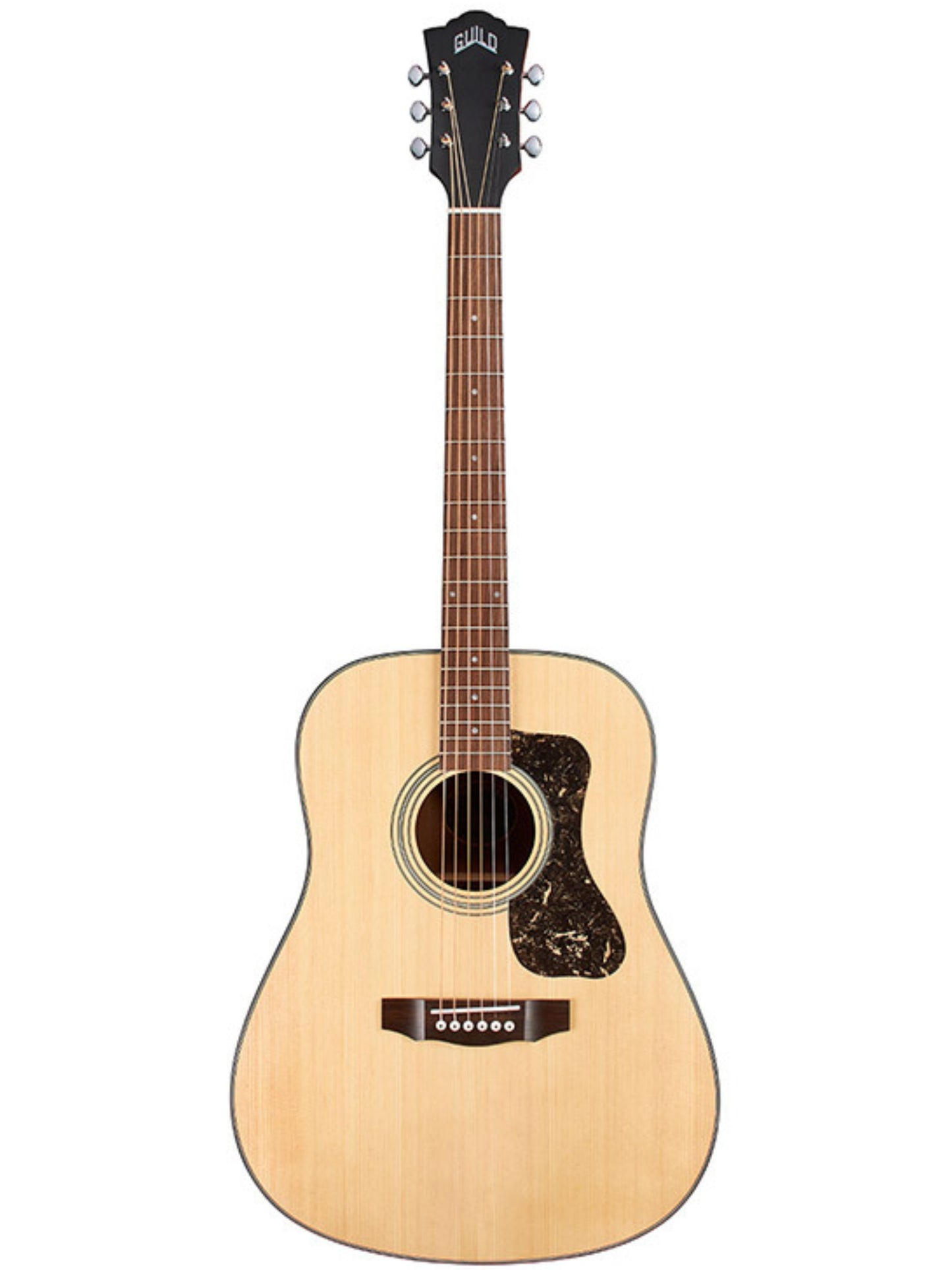 Guild D-340 Dreadnought Acoustic Guitar, Natural