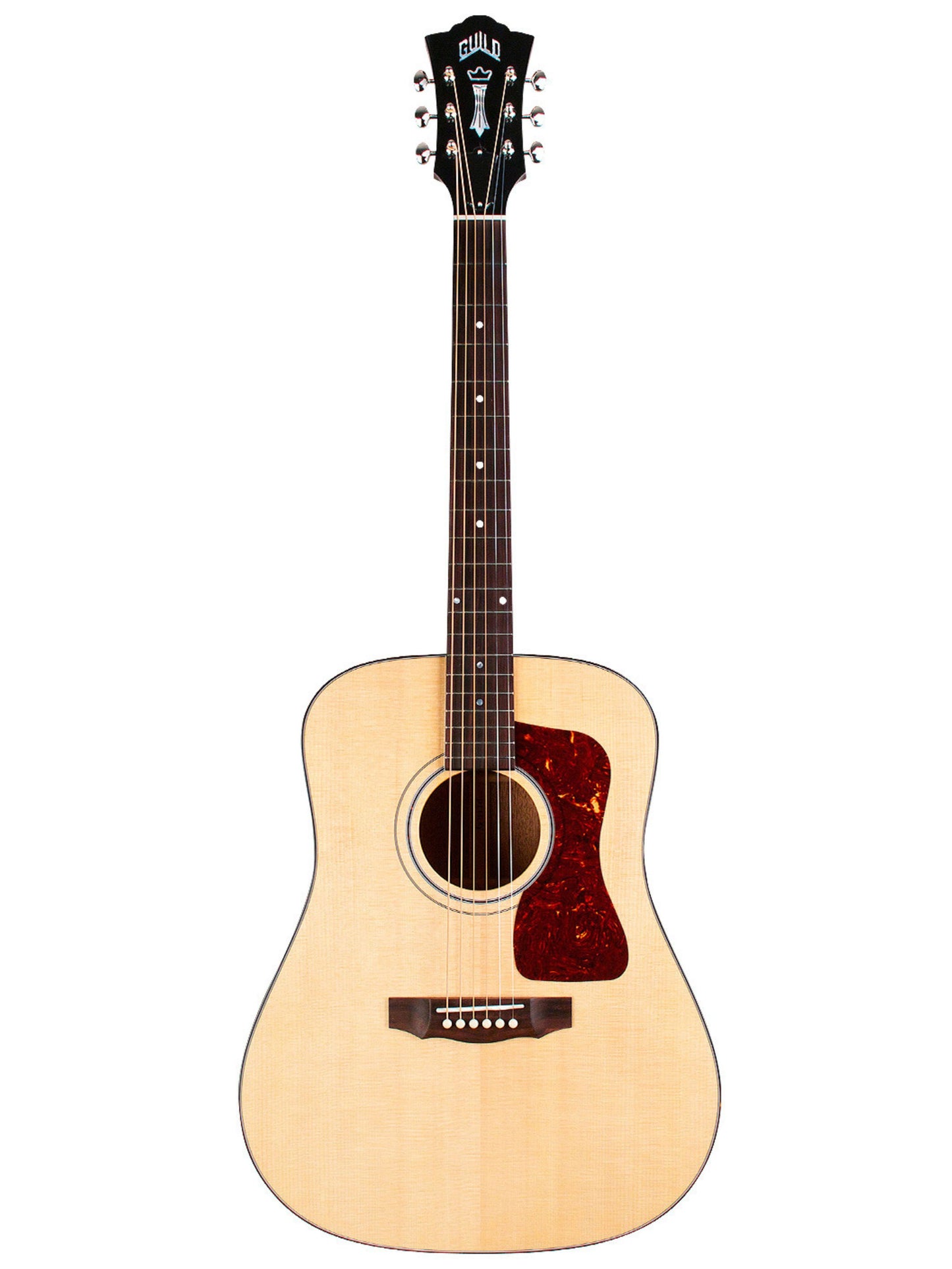 Guild D-40 Traditional Dreadnought Acoustic Guitar, Natural