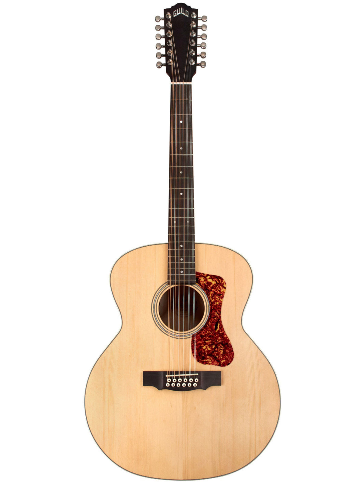 Guild F-2512E Jumbo 12-String Electro Acoustic Guitar, Blonde