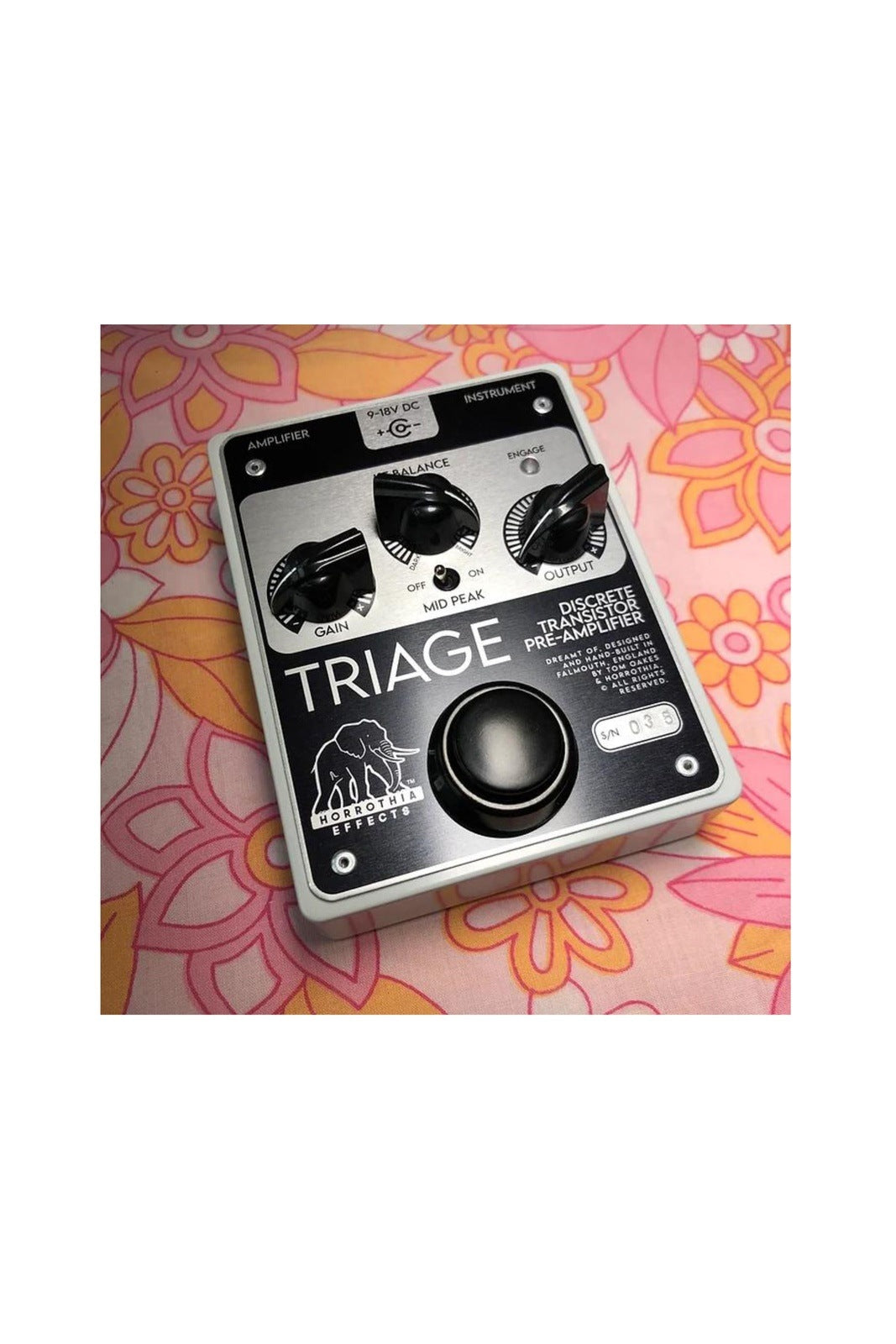 Horrothia TRIAGE Pedal