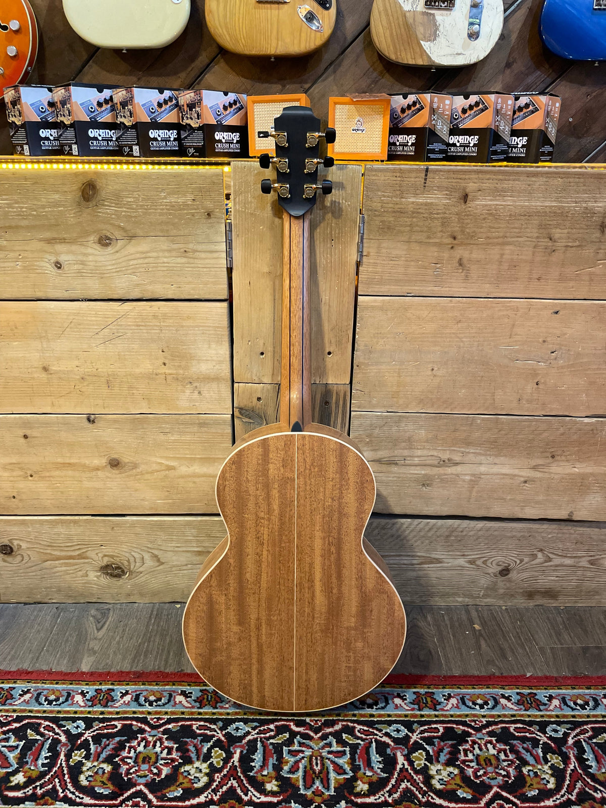 Lowden S-35M, Fiddleback Mahogany