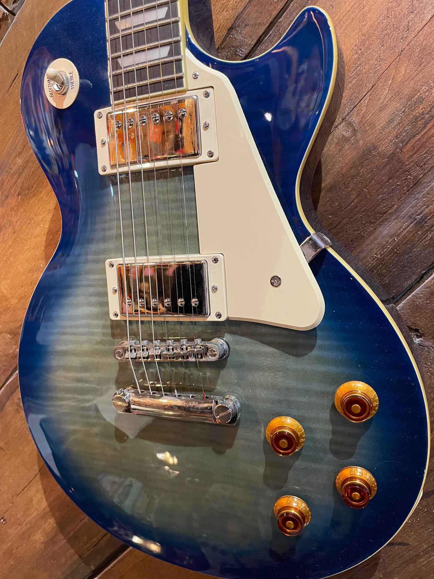 S/H Epiphone Les Paul Standard Pro, Blueberry Burst