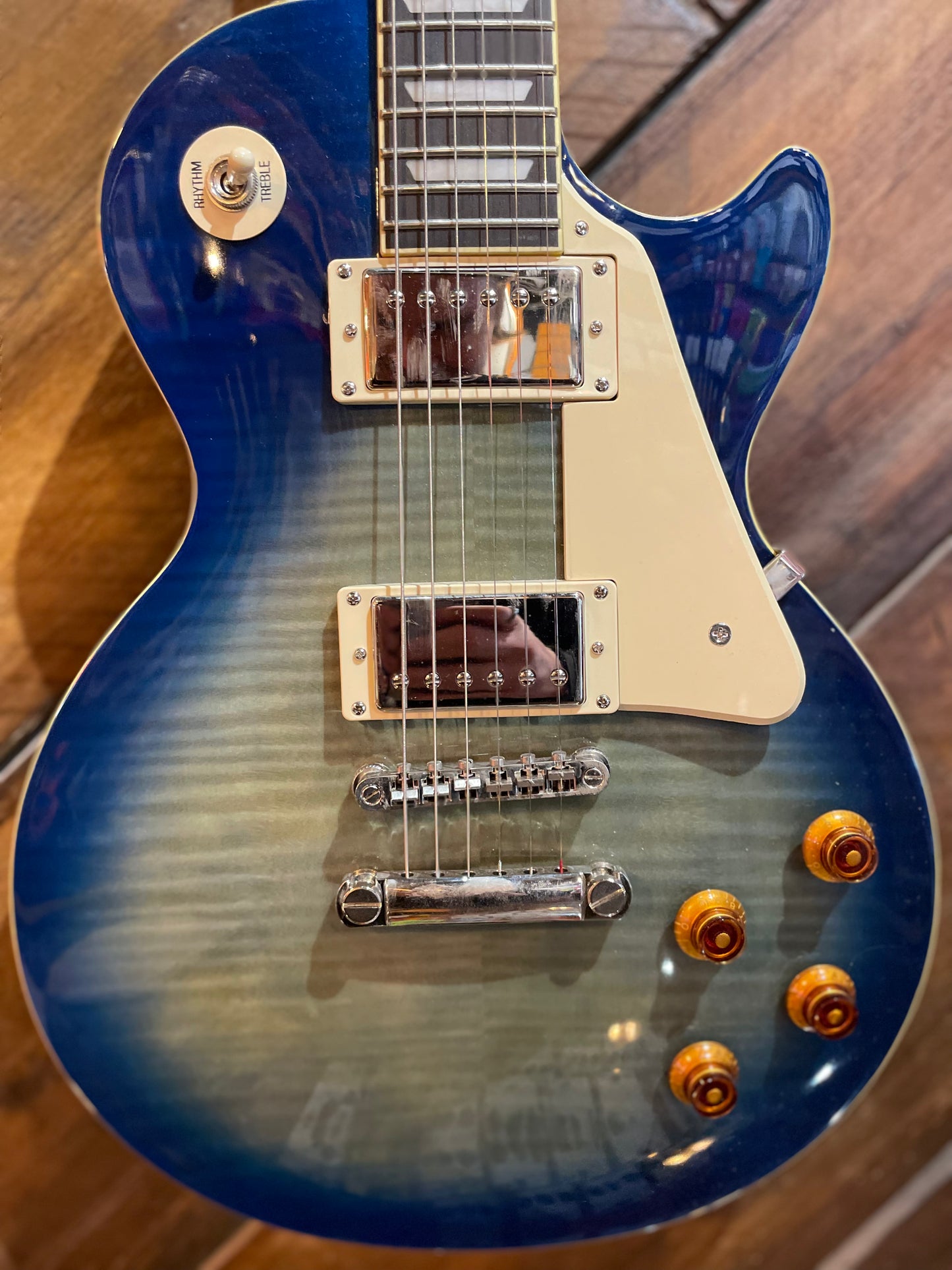 S/H Epiphone Les Paul Standard Pro, Blueberry Burst