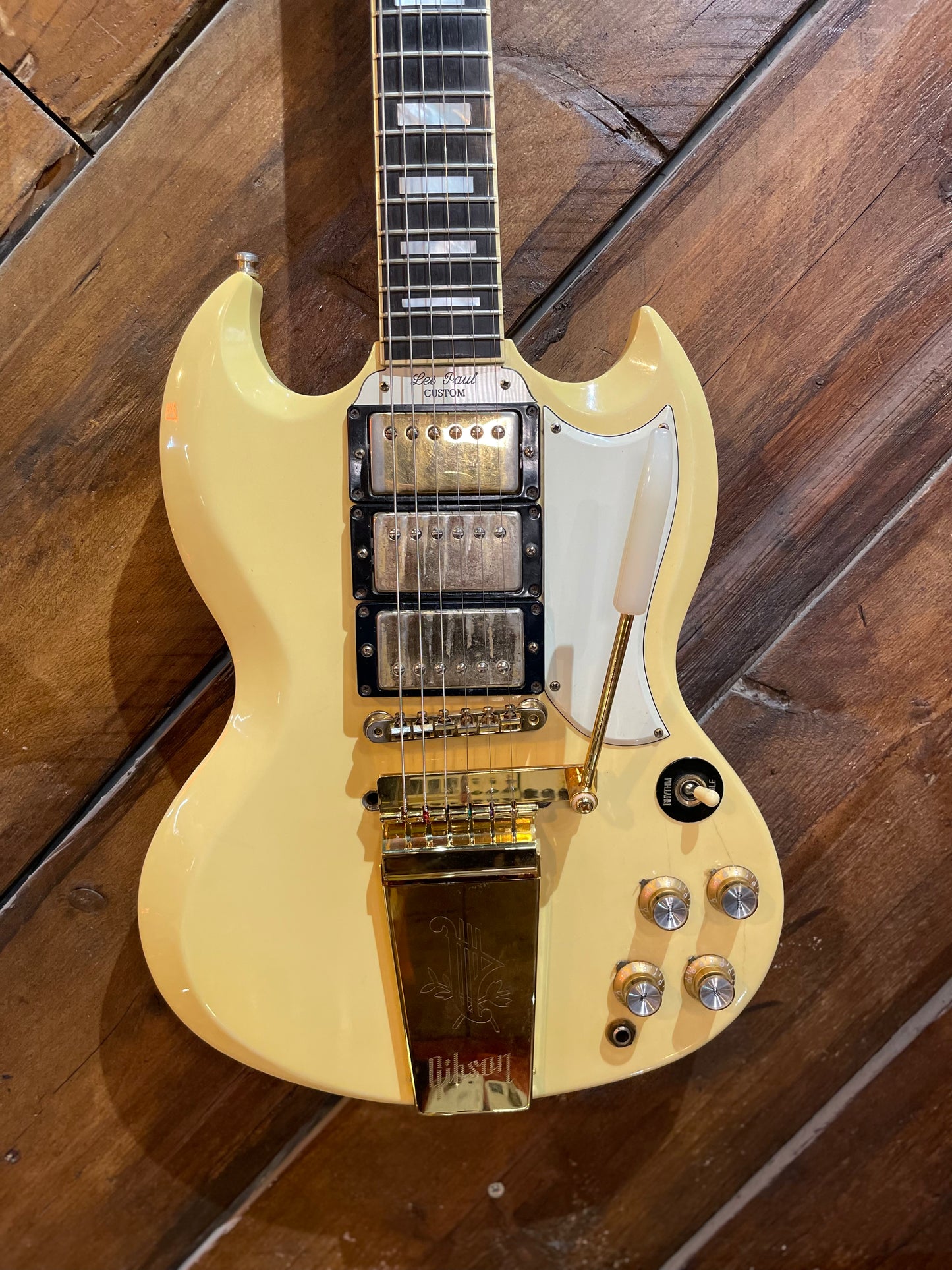 S/H 1988 Gibson SG Custom, Classic White