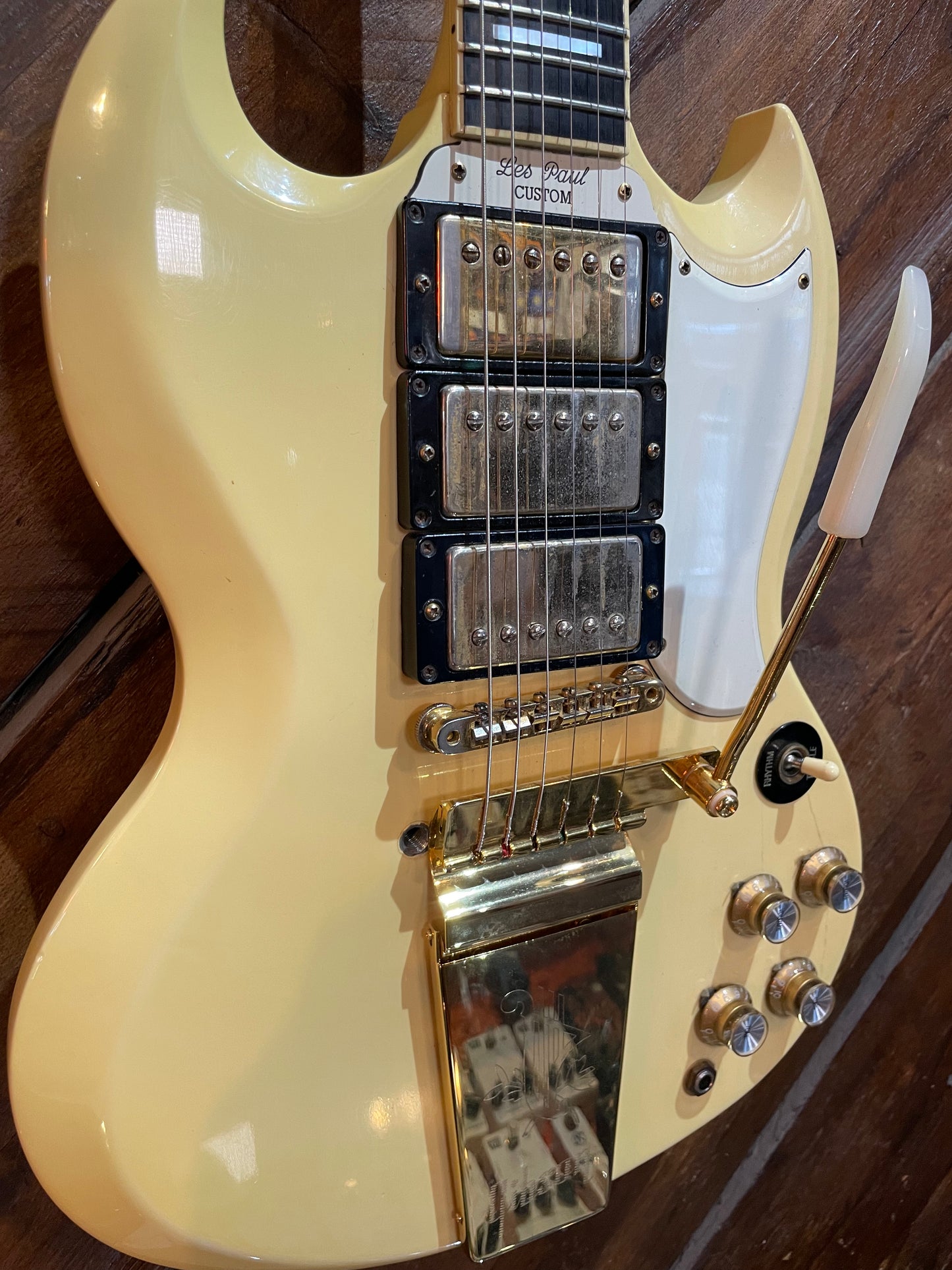 S/H 1988 Gibson SG Custom, Classic White