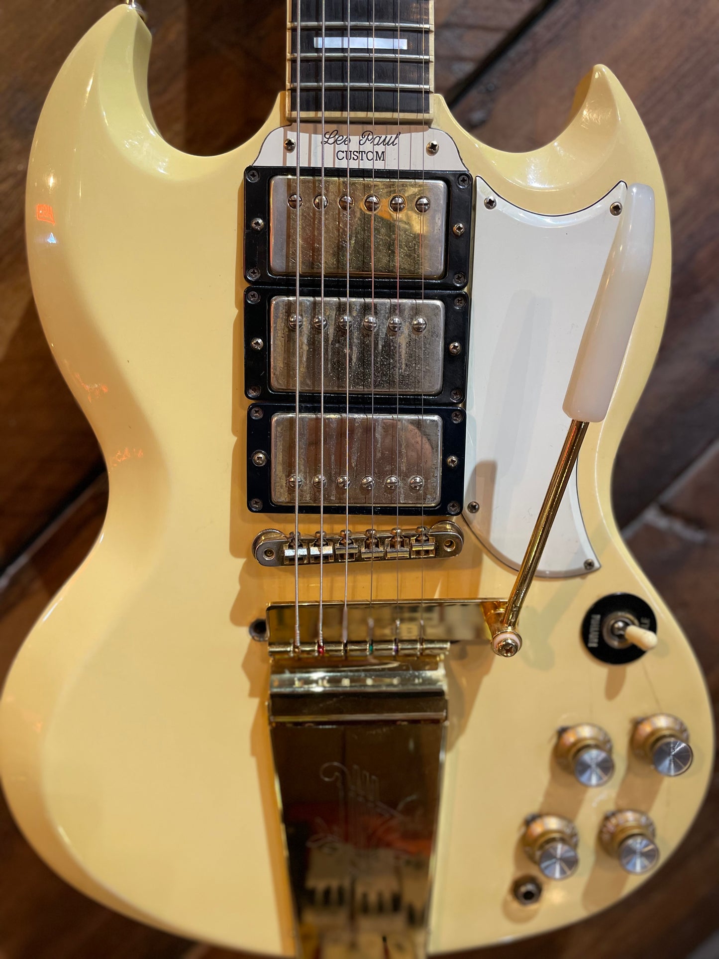 S/H 1988 Gibson SG Custom, Classic White