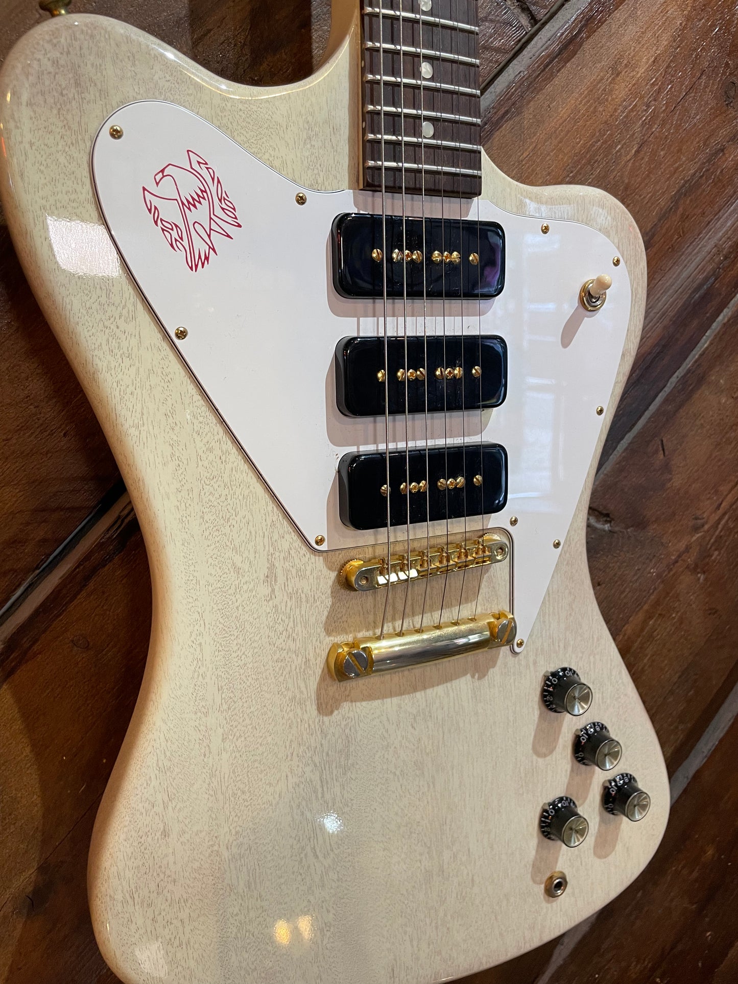 S/H 2009 Gibson Custom Shop Non Reverse Firebird, TV White