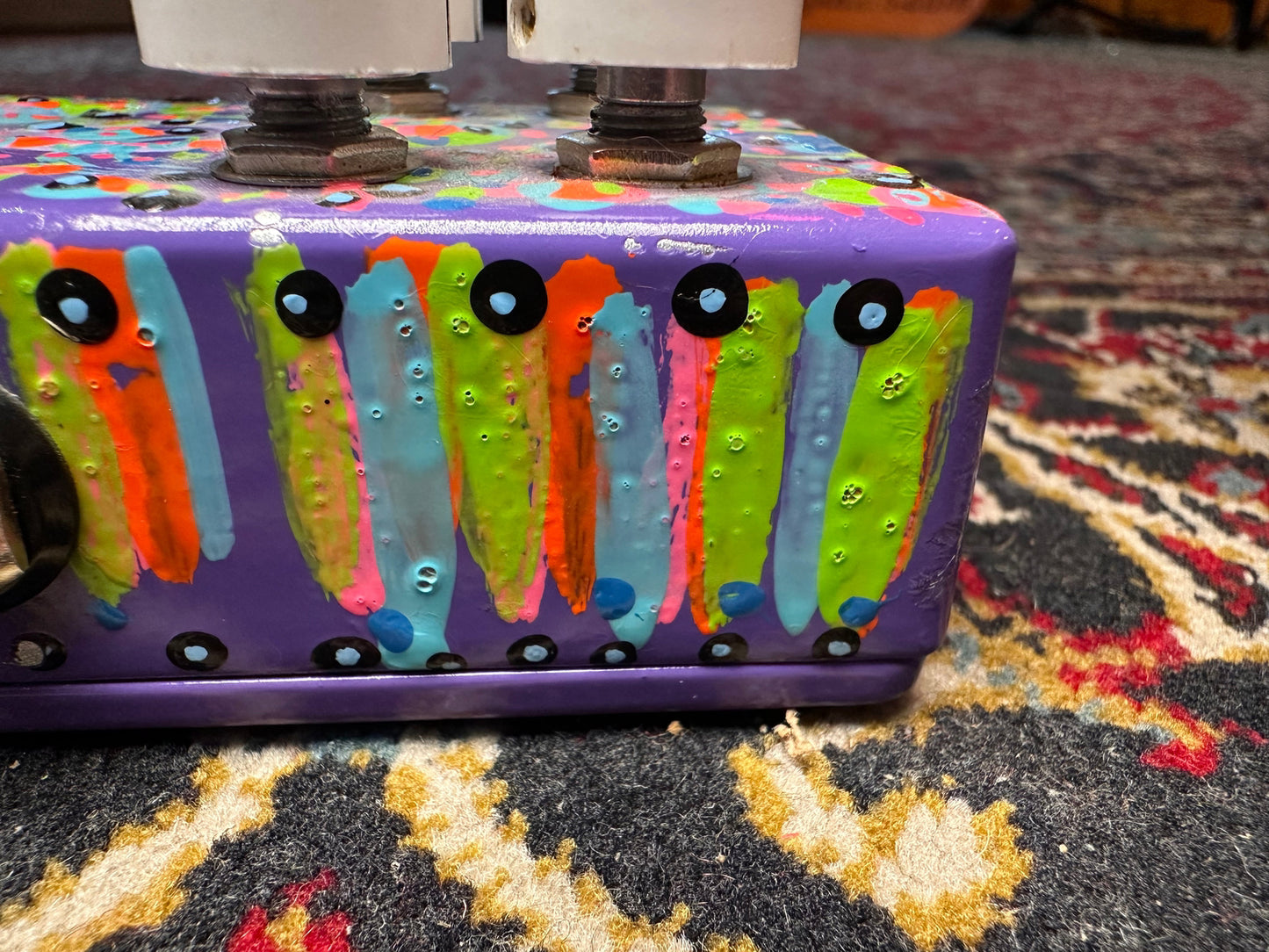 S/H Keeley Electronics Hand Painted Four Knob Compressor