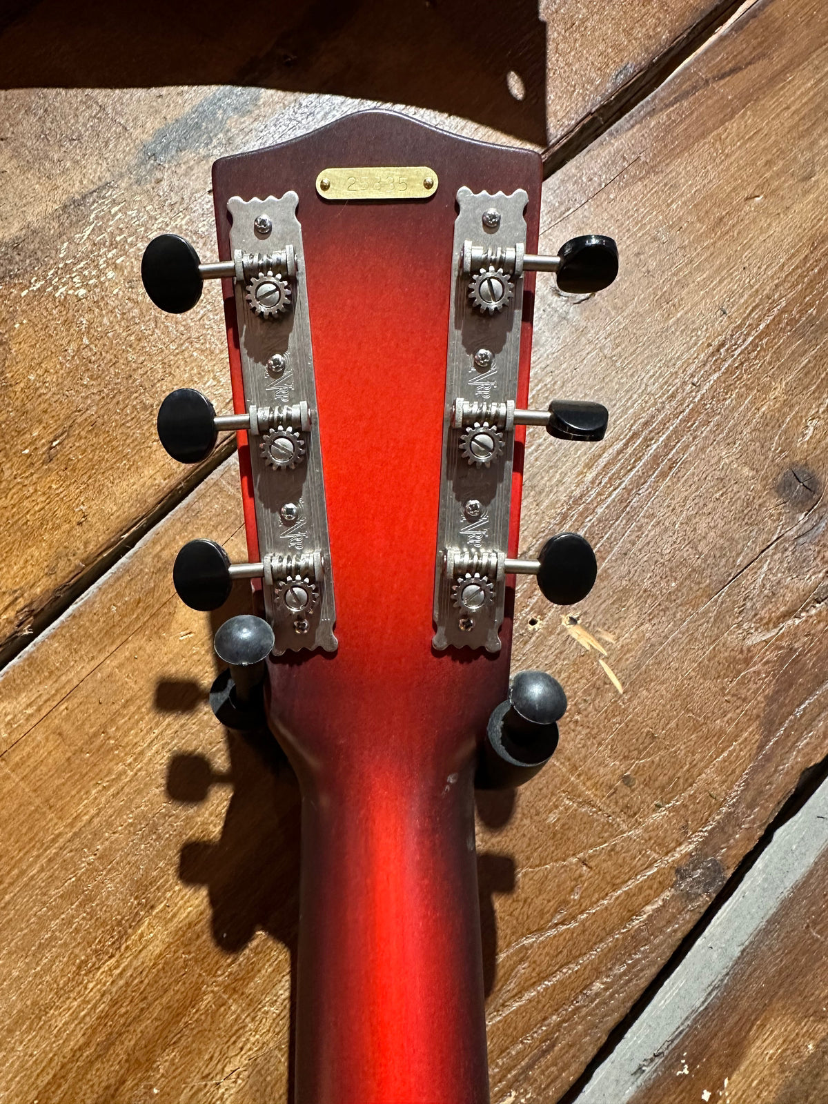 National Rosita Resonator, Cherry Red/Blackburst NEW