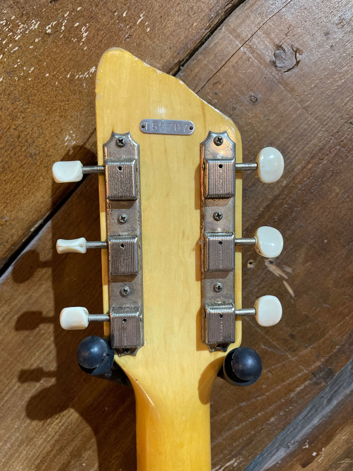 S/H 1959-60 Airline Town + Country Electric Guitar, Natural