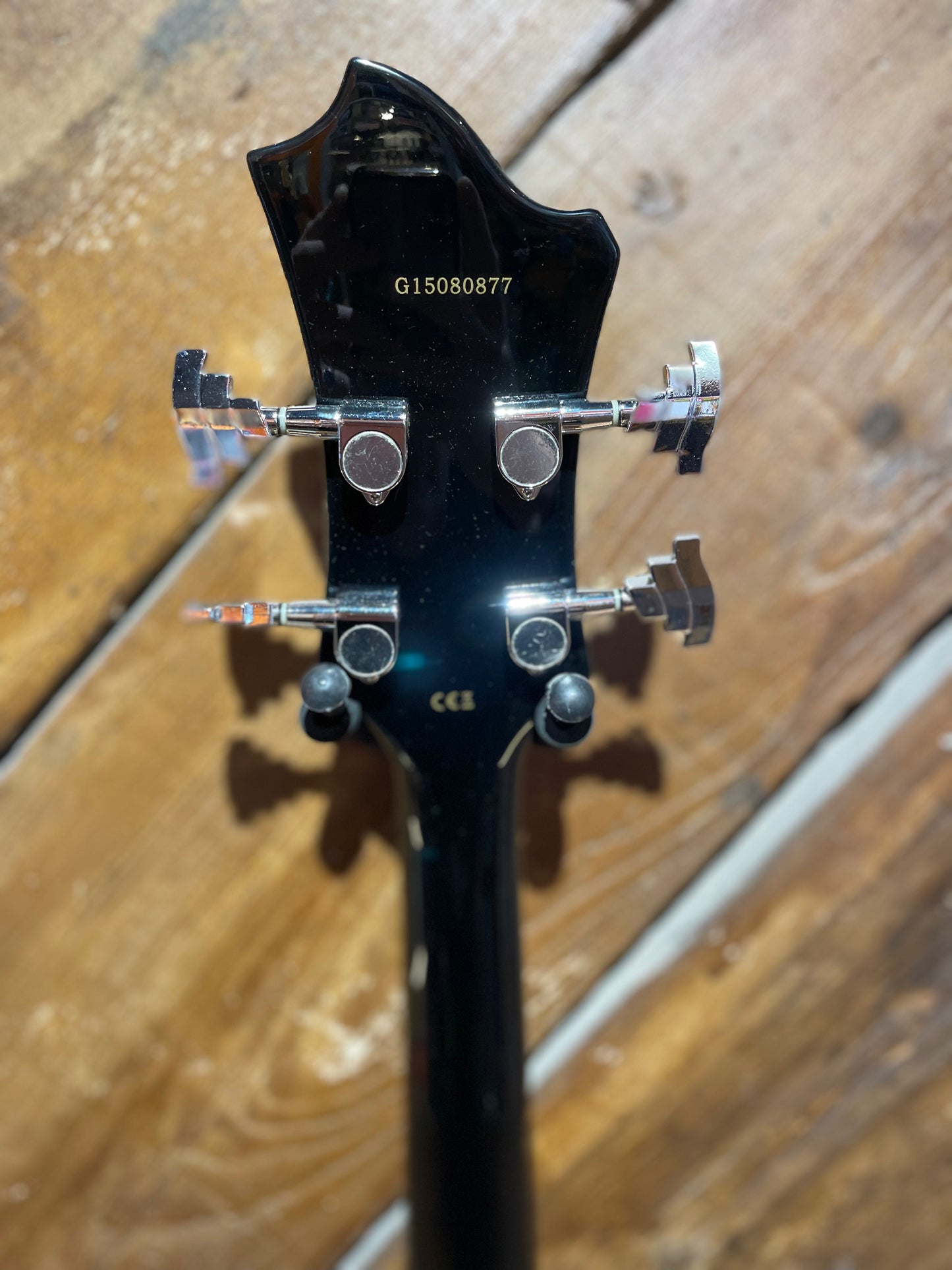 S/H Hagstrom Viking Electric Bass Left Handed, Tobacco Sunburst