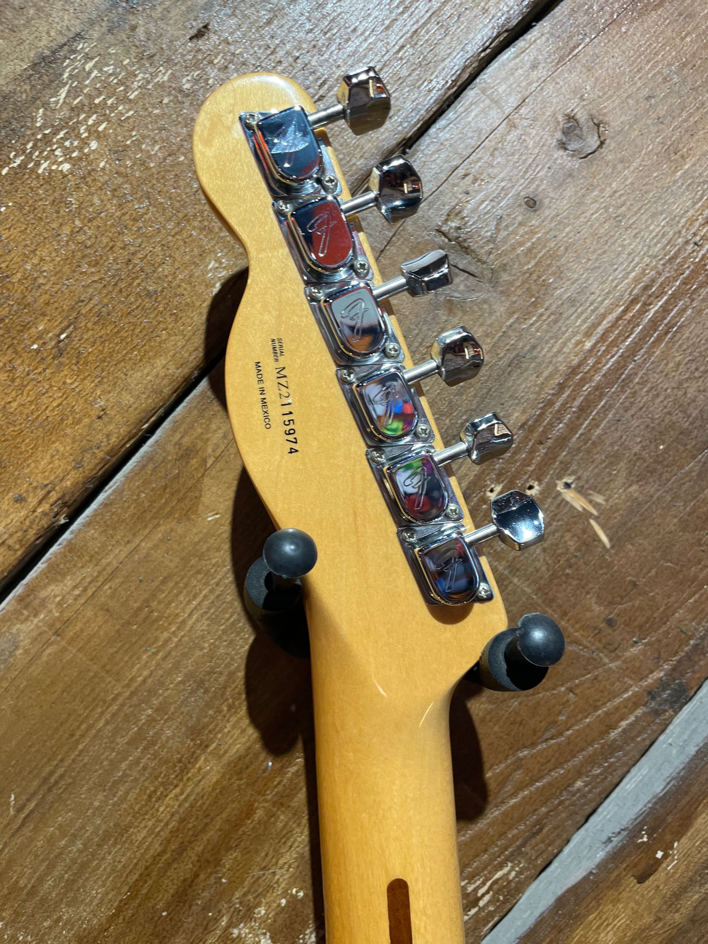 S/H 2002 Fender MIM Telecaster Thinline Deluxe, Natural