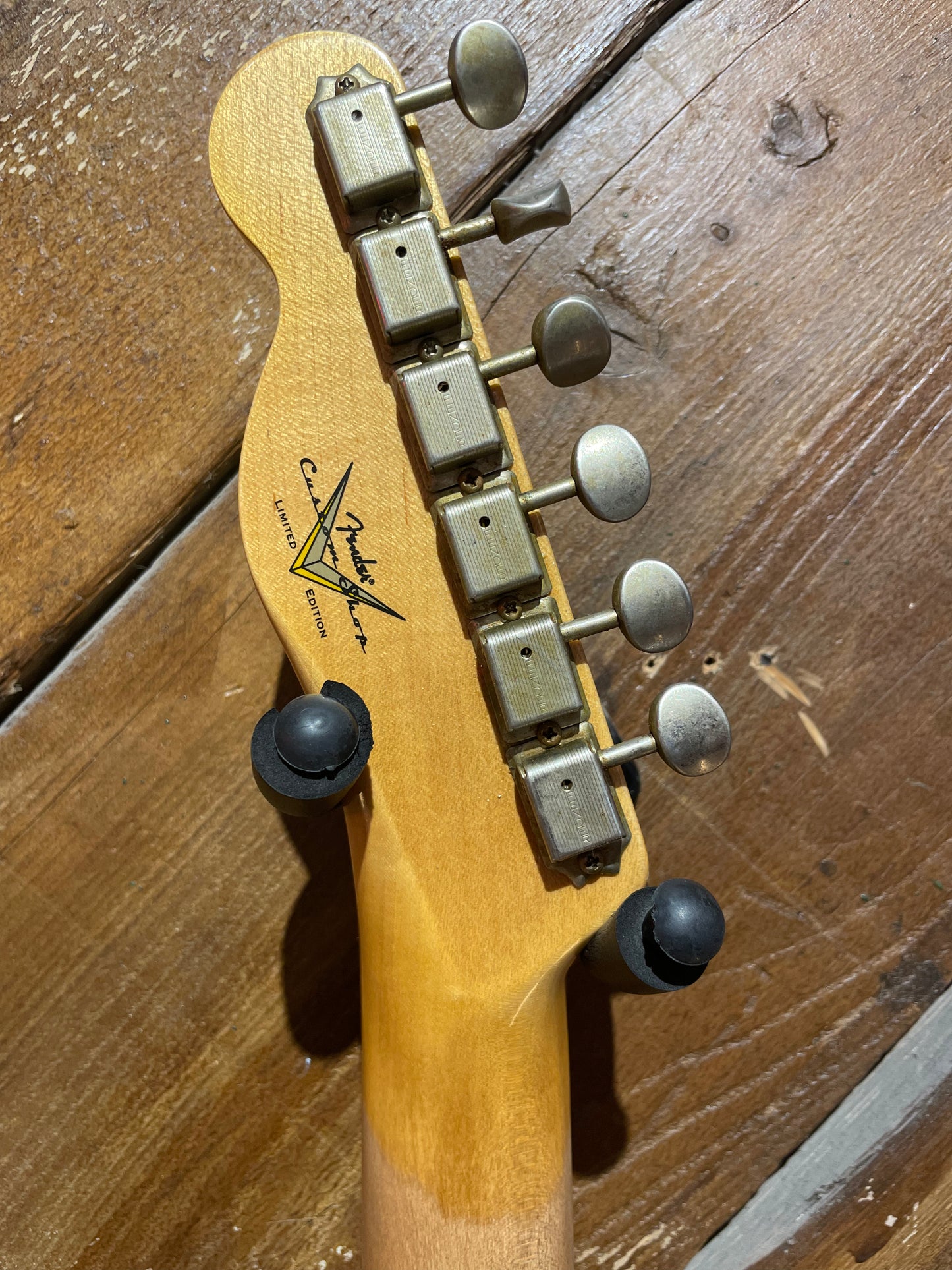 Fender Custom Shop Limited Edition Journeyman Telecaster Custom with Bigsby, Aged Sonic Blue NEW