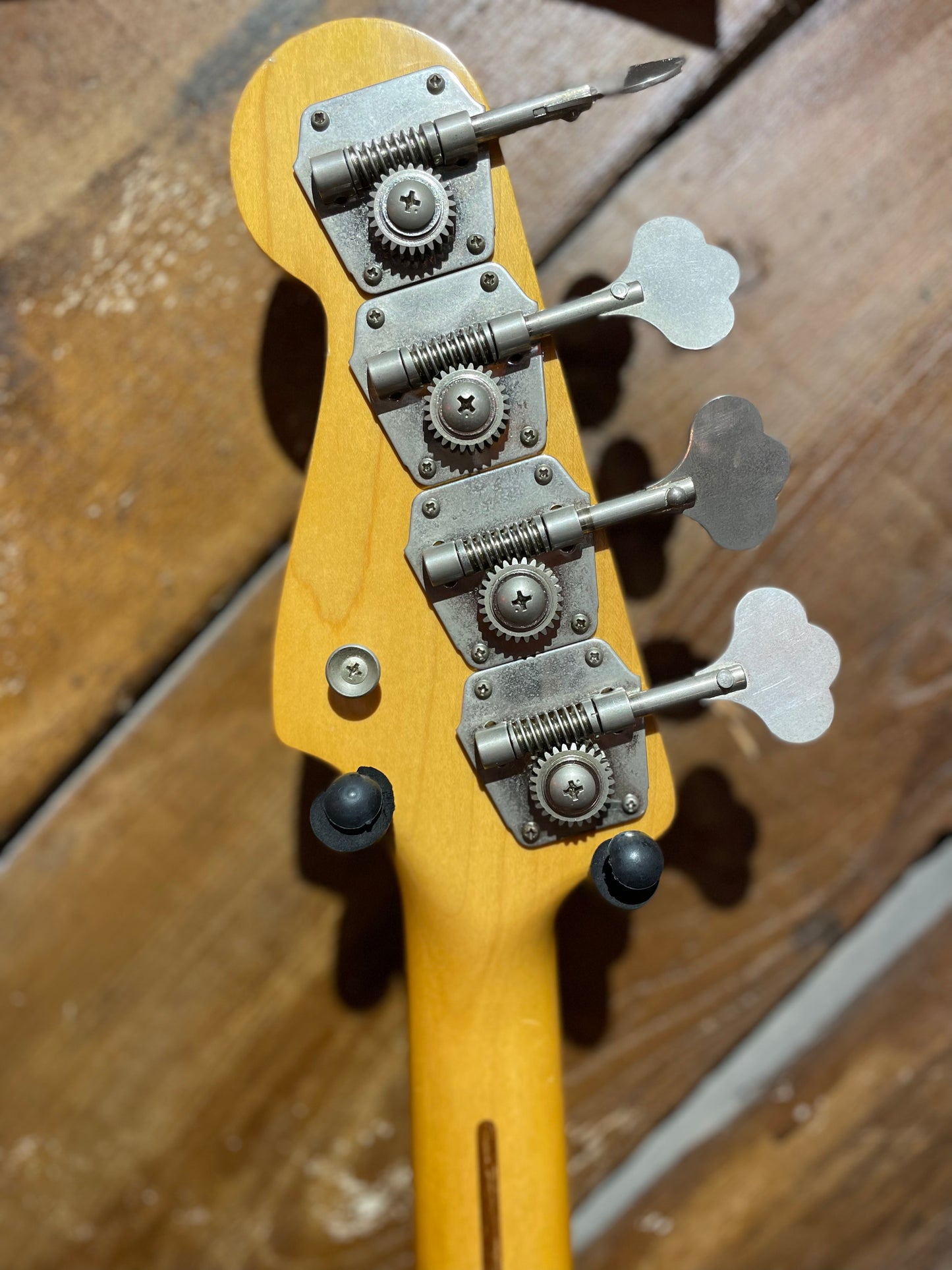 S/H 1989 Fender MIJ PB-57 '57 Reissue Precision Bass, Candy Apple Red