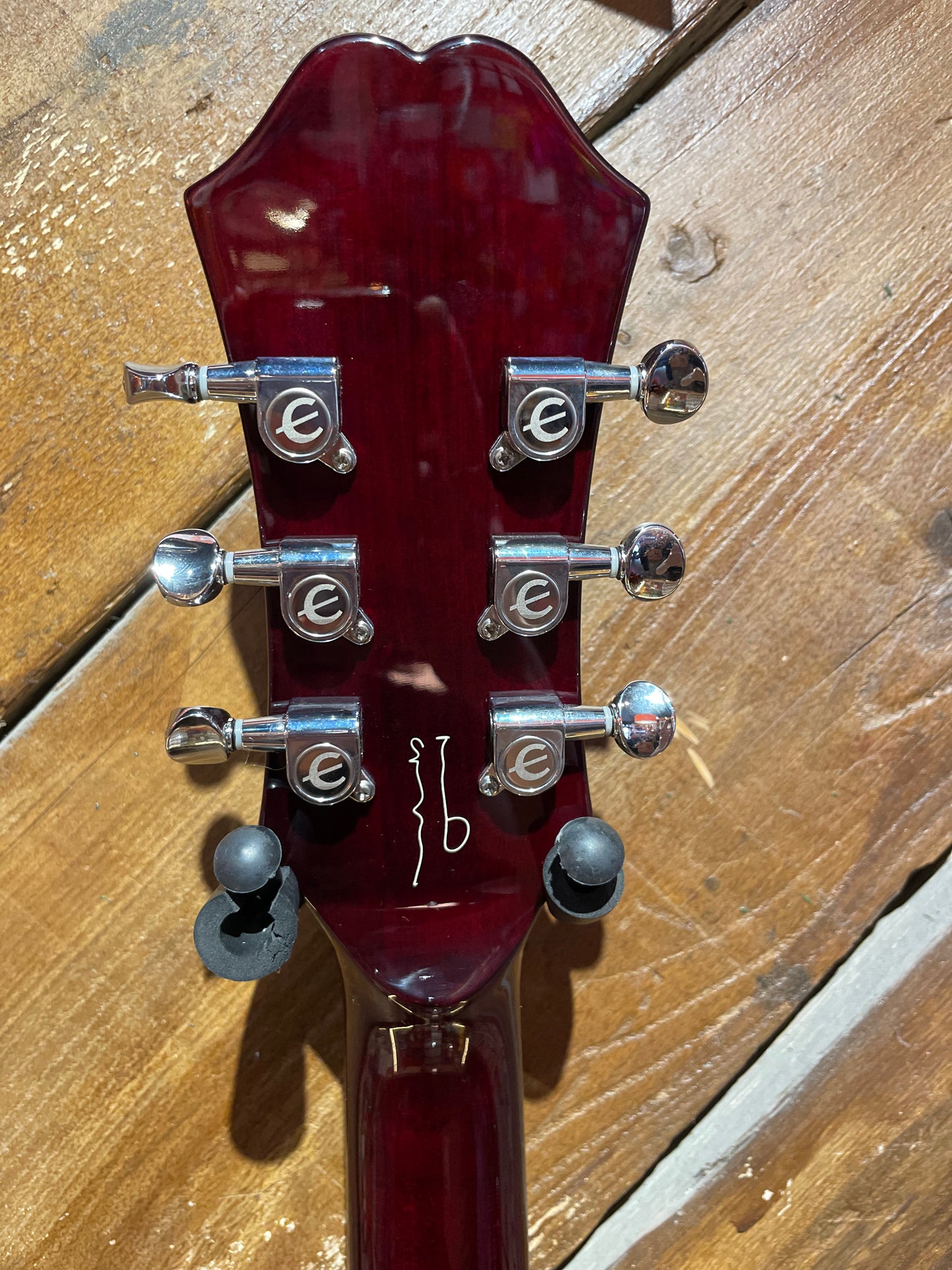 S/H Epiphone Artist Noel Gallagher Signature Riviera, Dark Red Wine