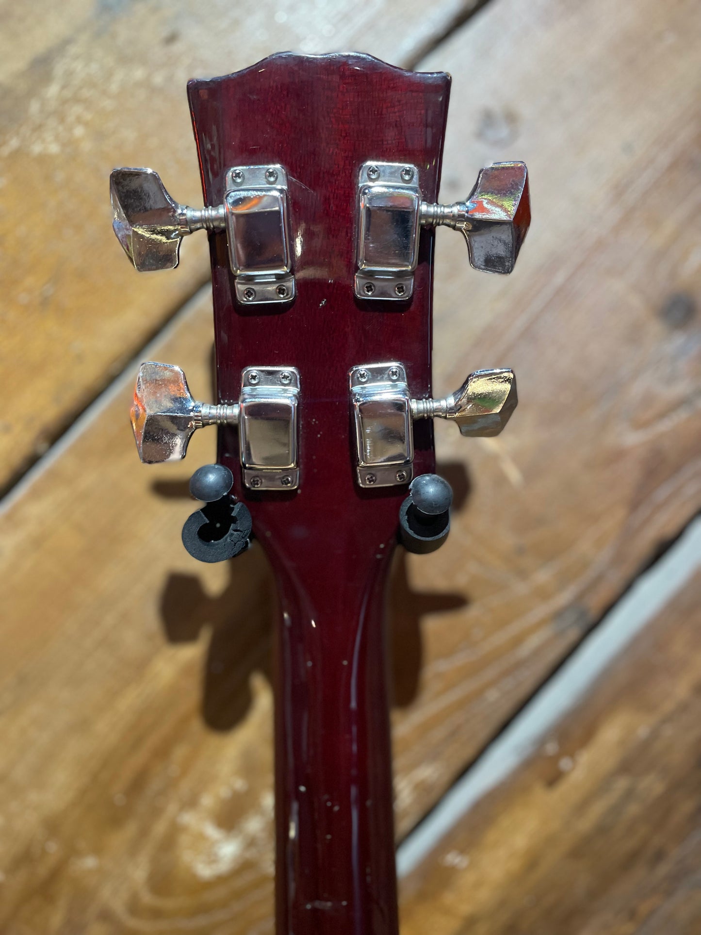S/H 1970s Avon MIJ Rose Morris 'EB0' Electric Bass, Cherry