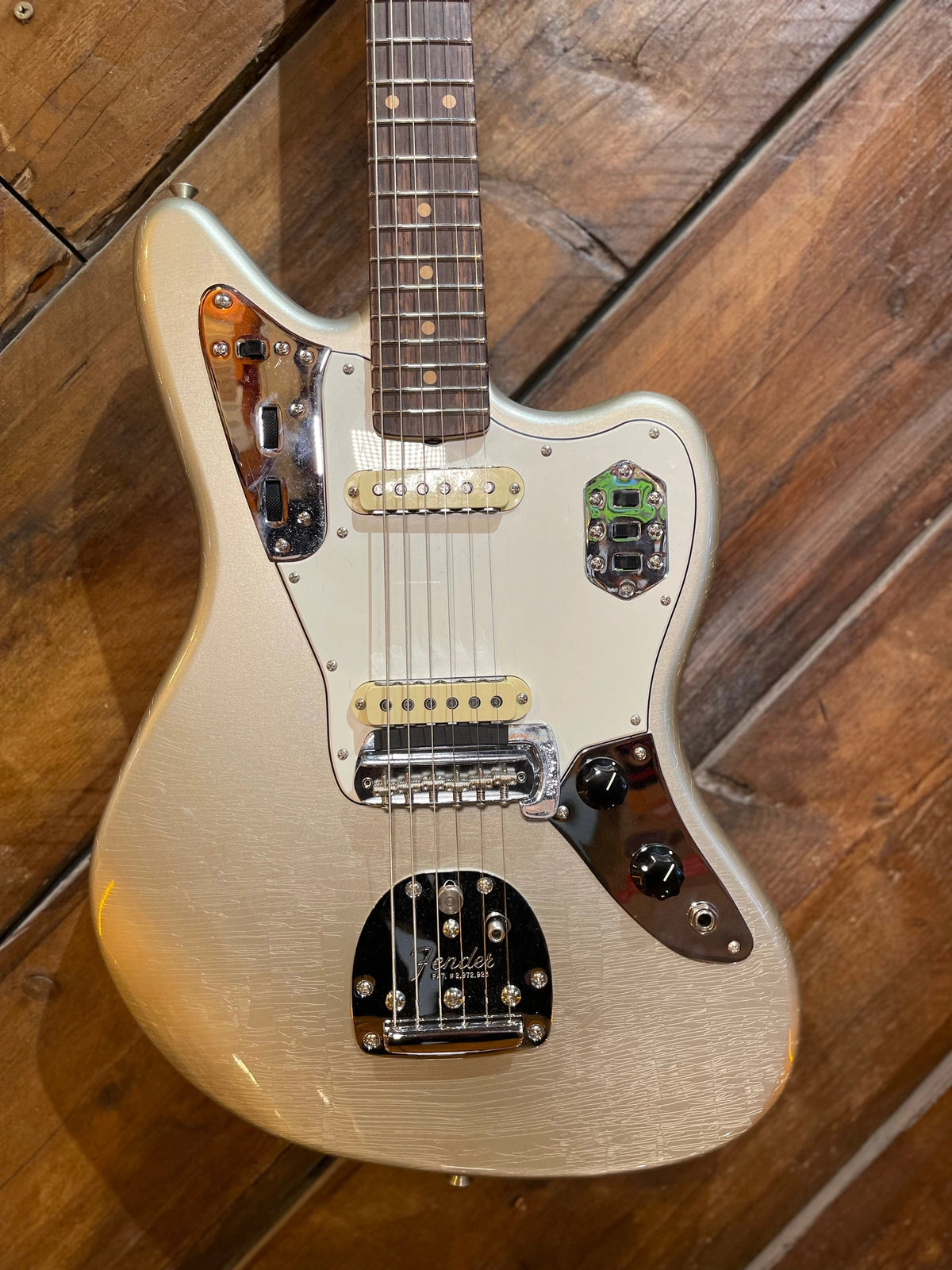 Fender Custom Shop '62 Jaguar Closet Classic Aged Inca Silver
