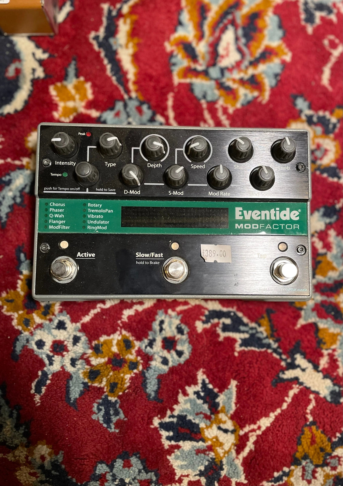 S/H Eventide ModFactor, Dual Chorus & Modulation Pedal